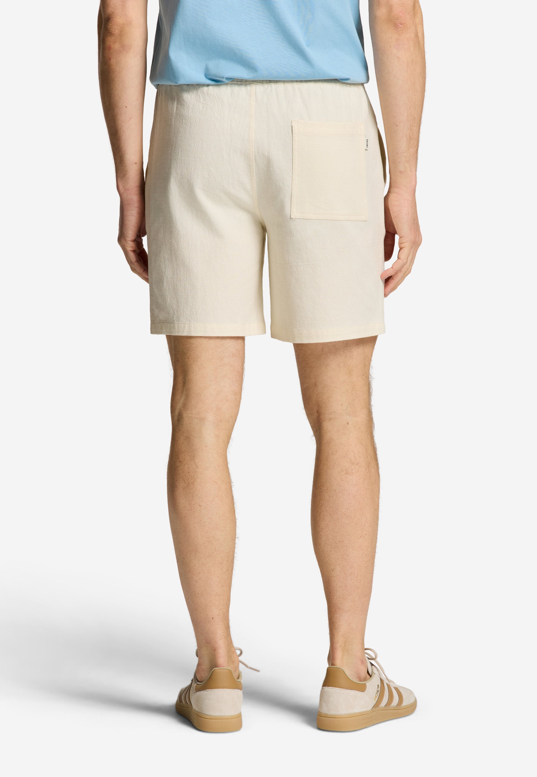 JOSH shorts crepe structure | white
