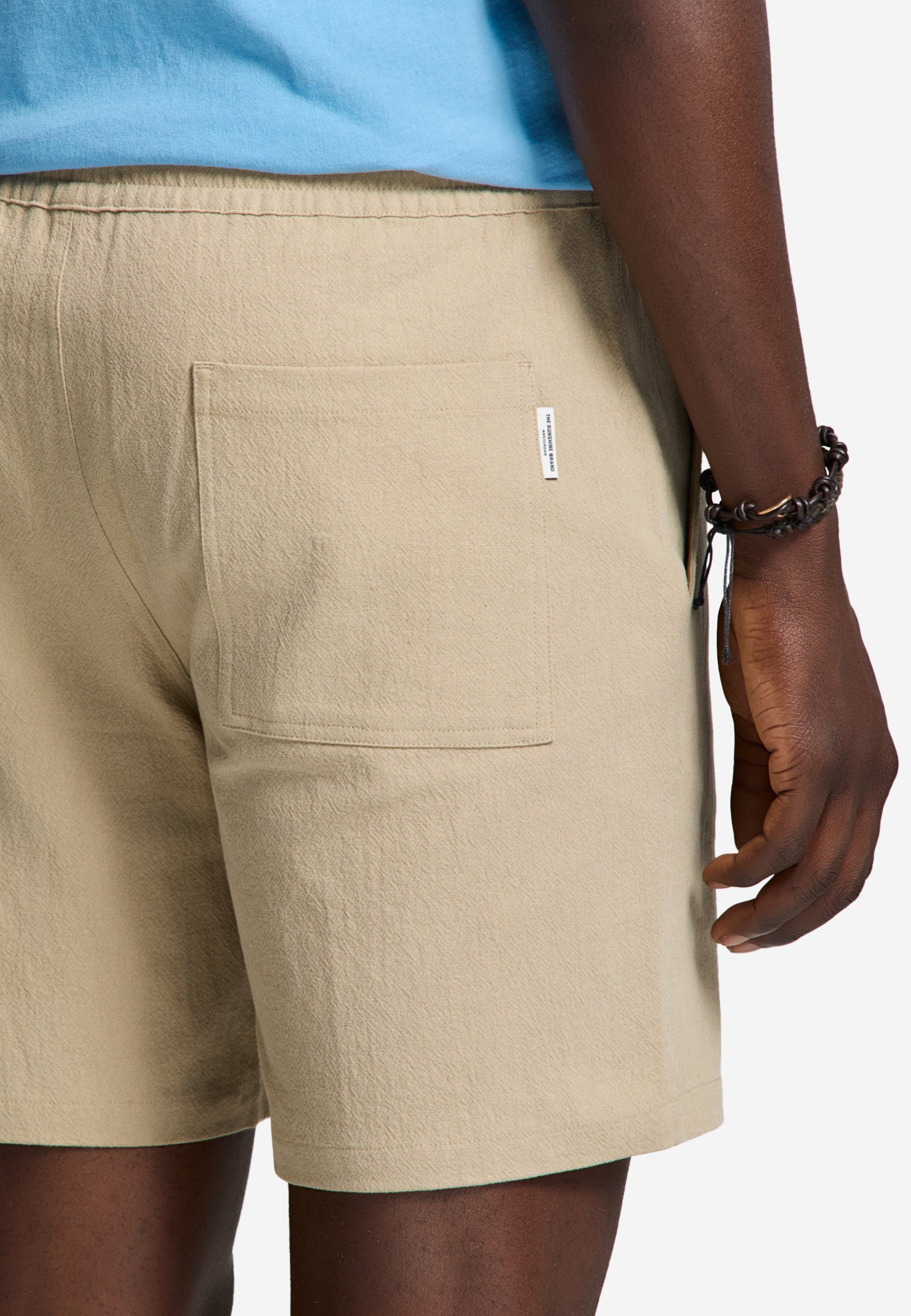 JOSH shorts crepe structure | beige rock