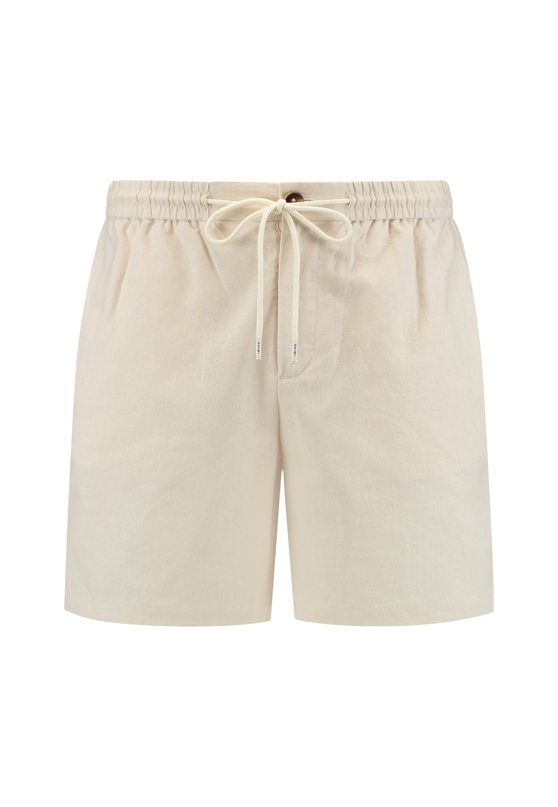 LEWIS linen shorts solid | beige