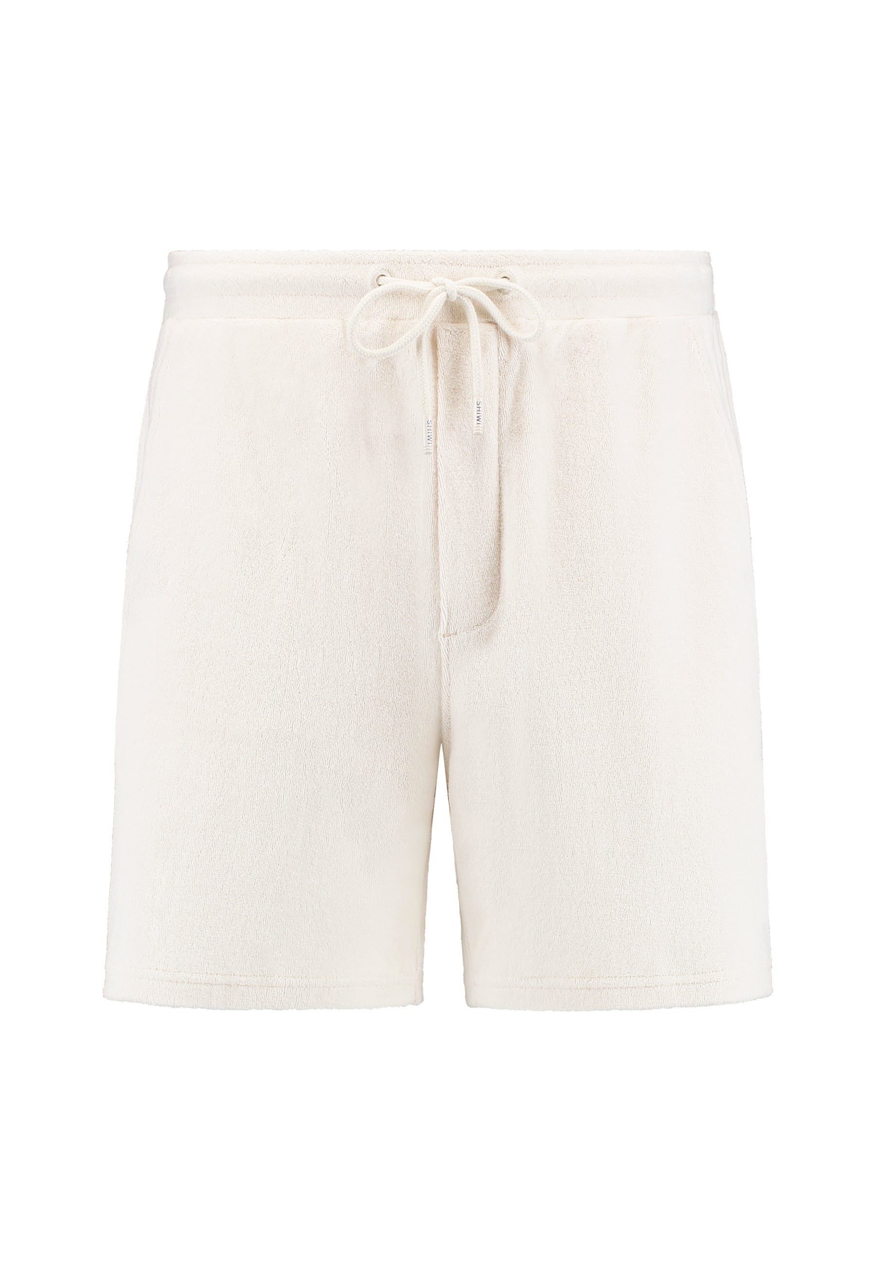 EVAN toweling shorts solid | white