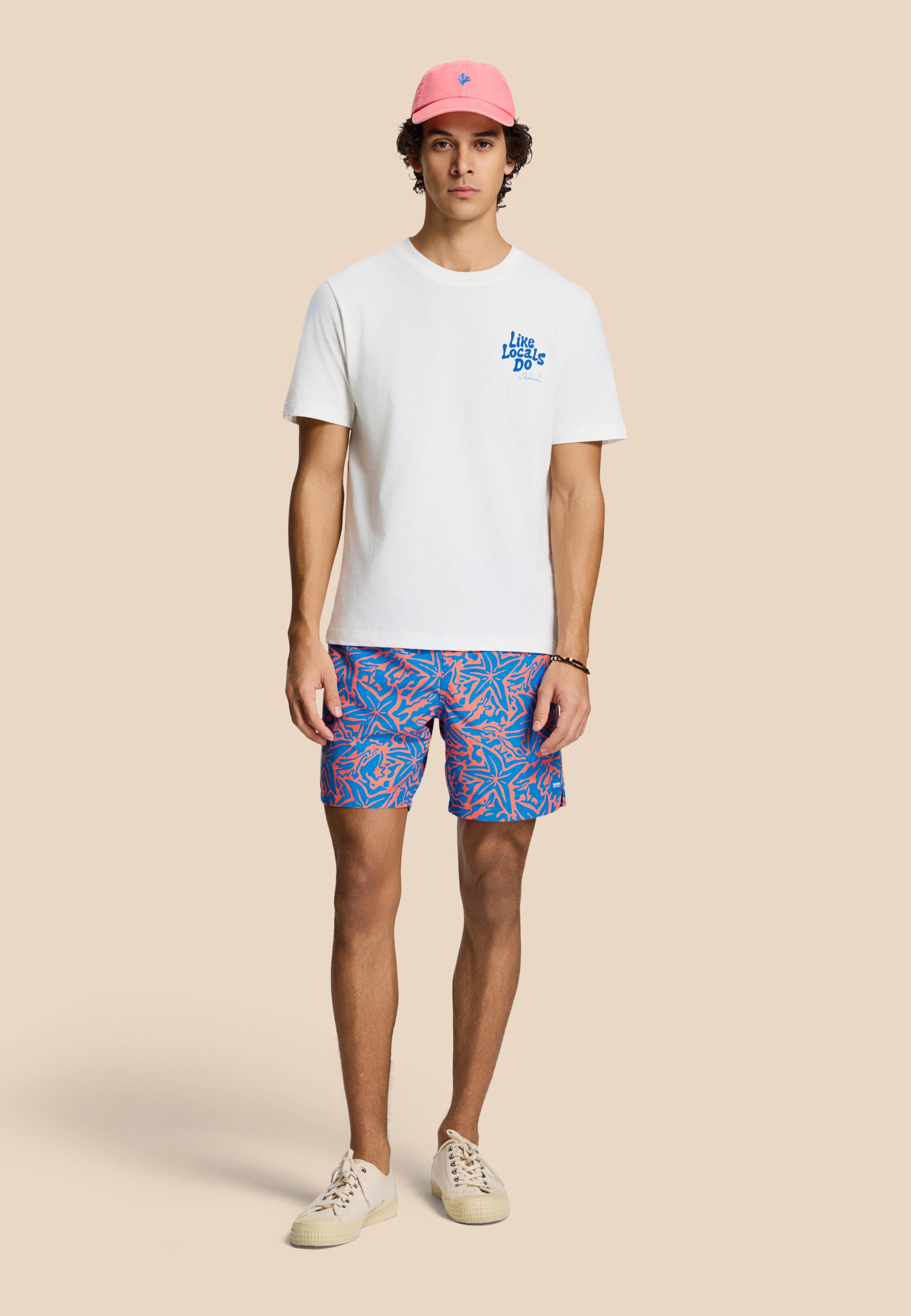 LIAM regular t-shirt like locals do | white