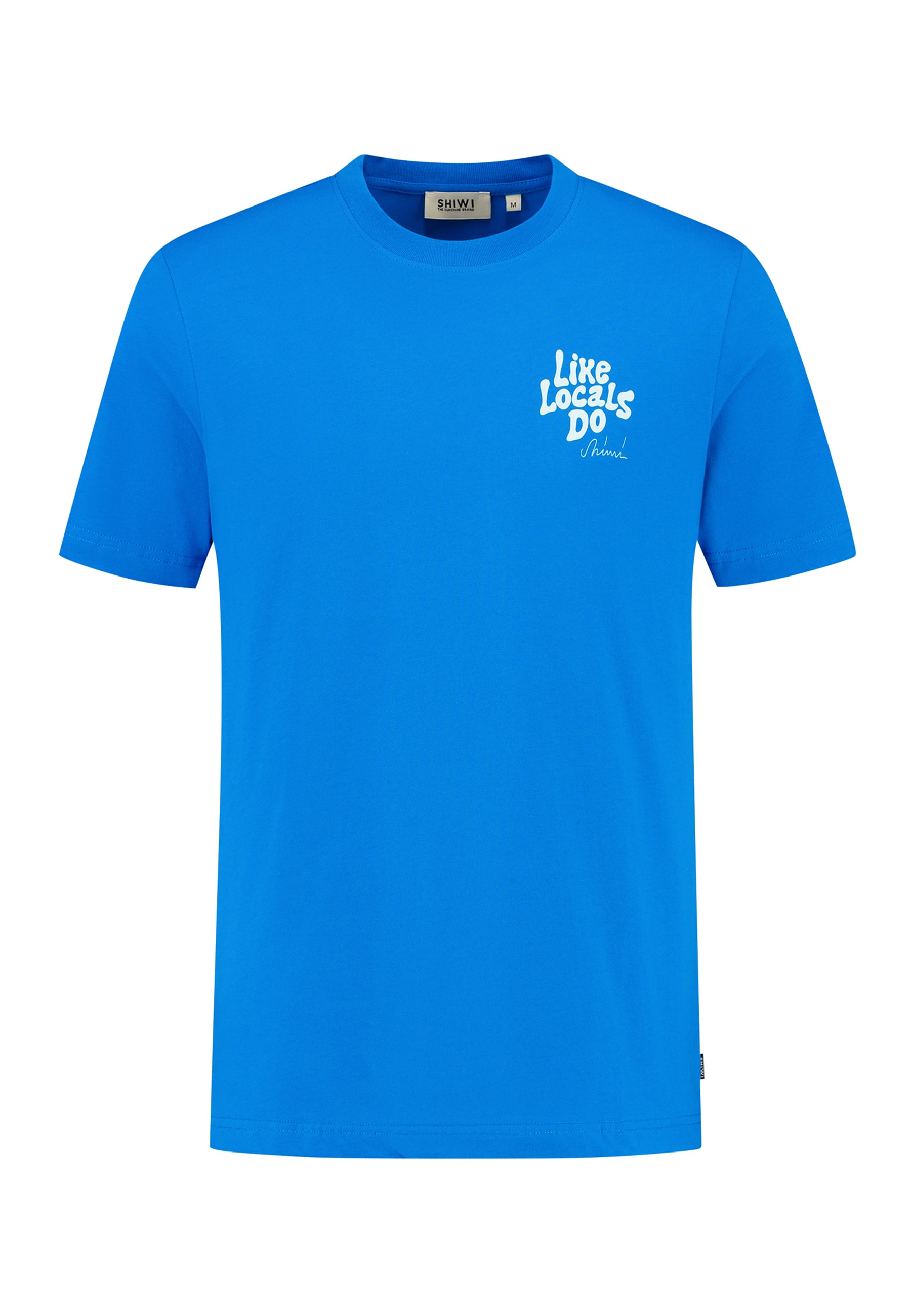 LIAM regular t-shirt like locals do | blue kobalt