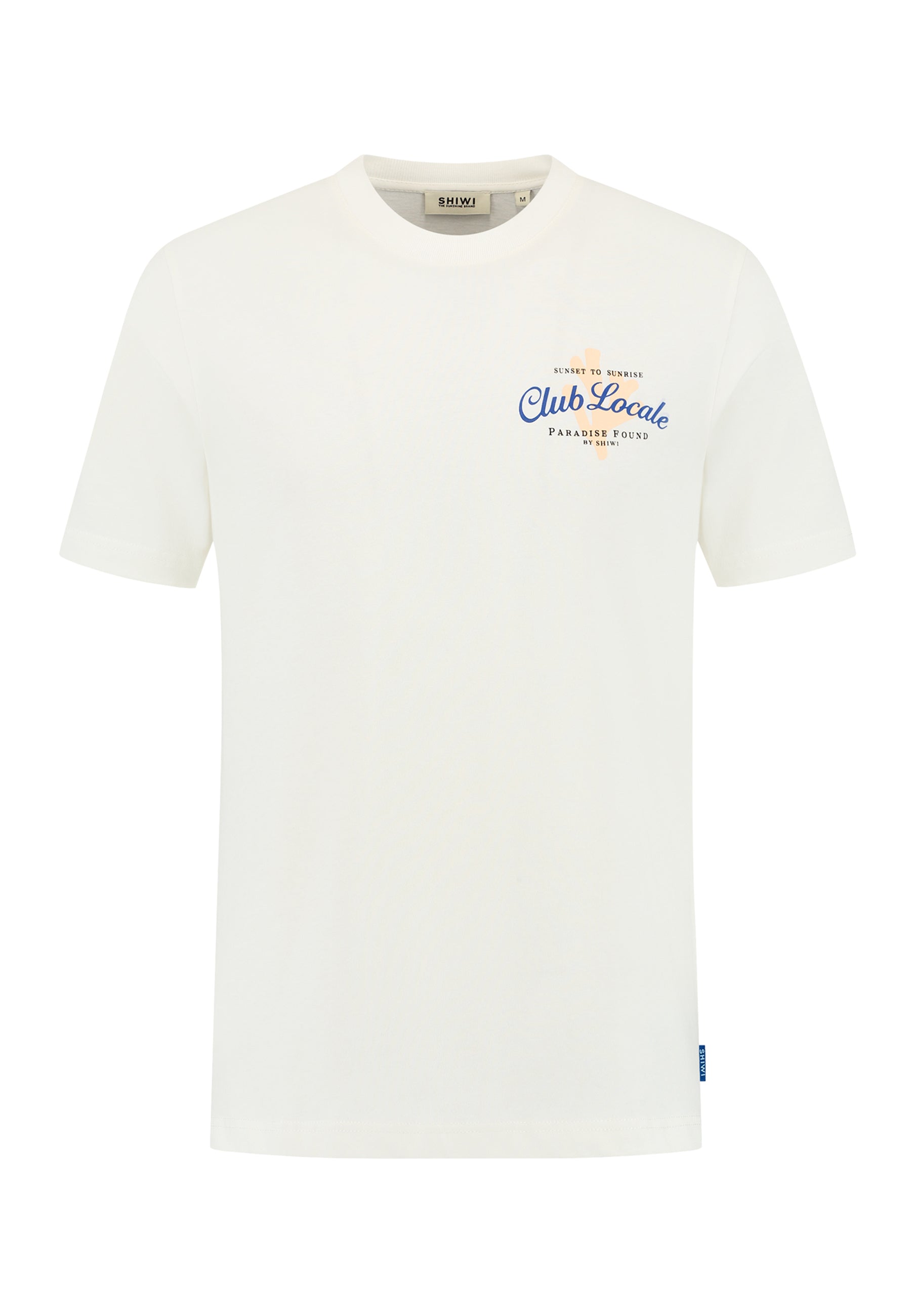 LIAM regular t-shirt paradise | white
