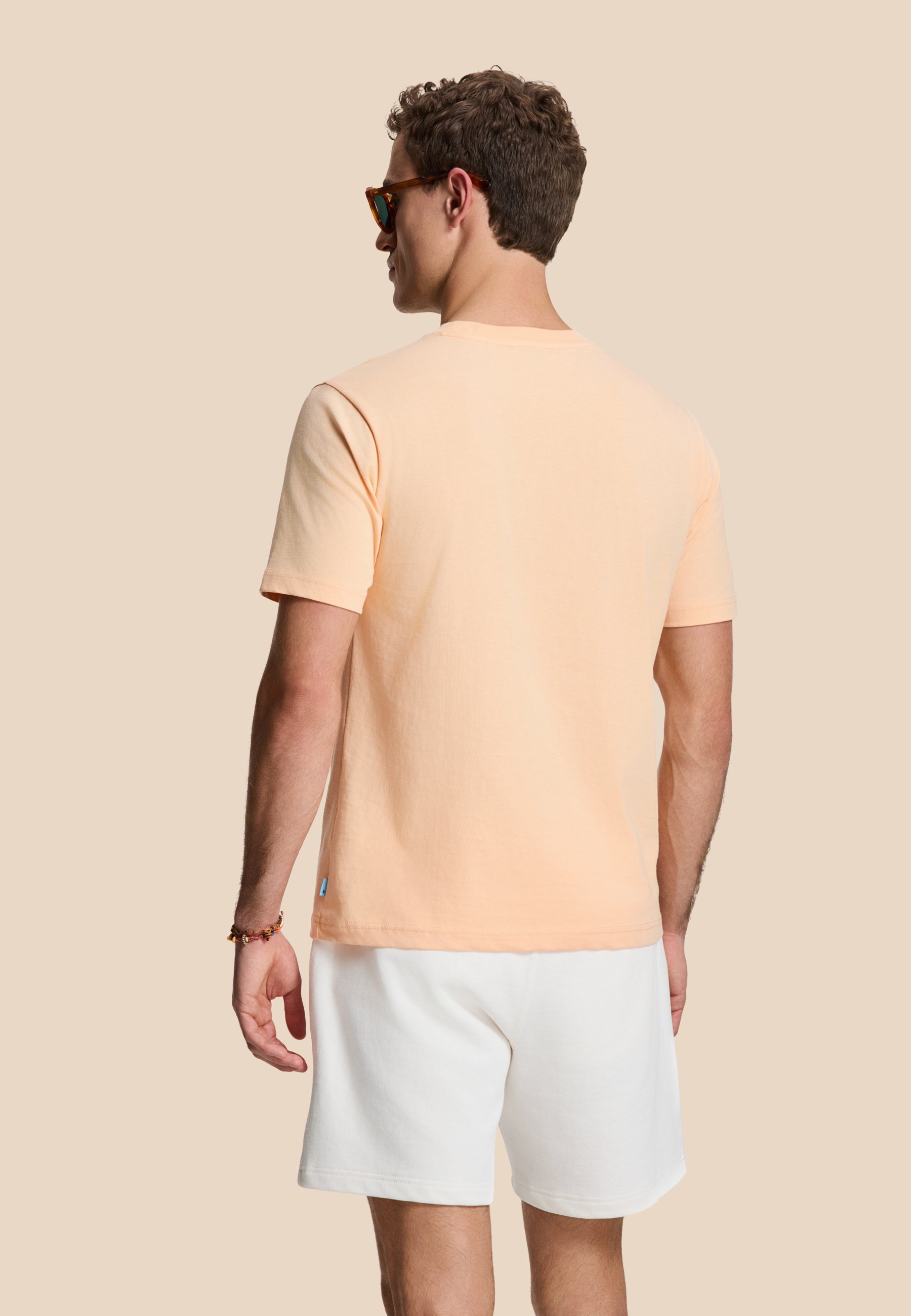 LIAM regular t-shirt paradise | orange peaches