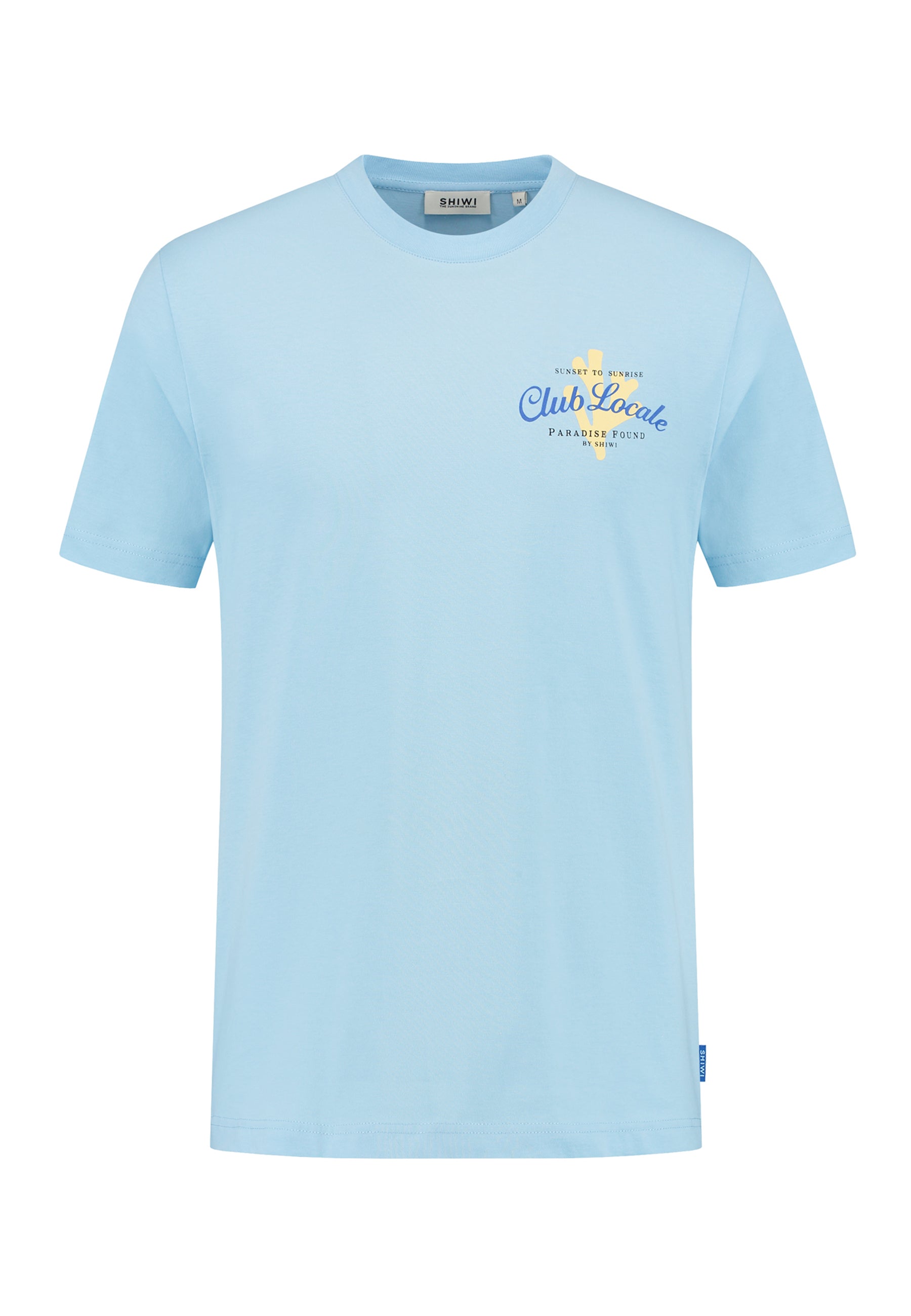 LIAM regular t-shirt paradise | blue sky