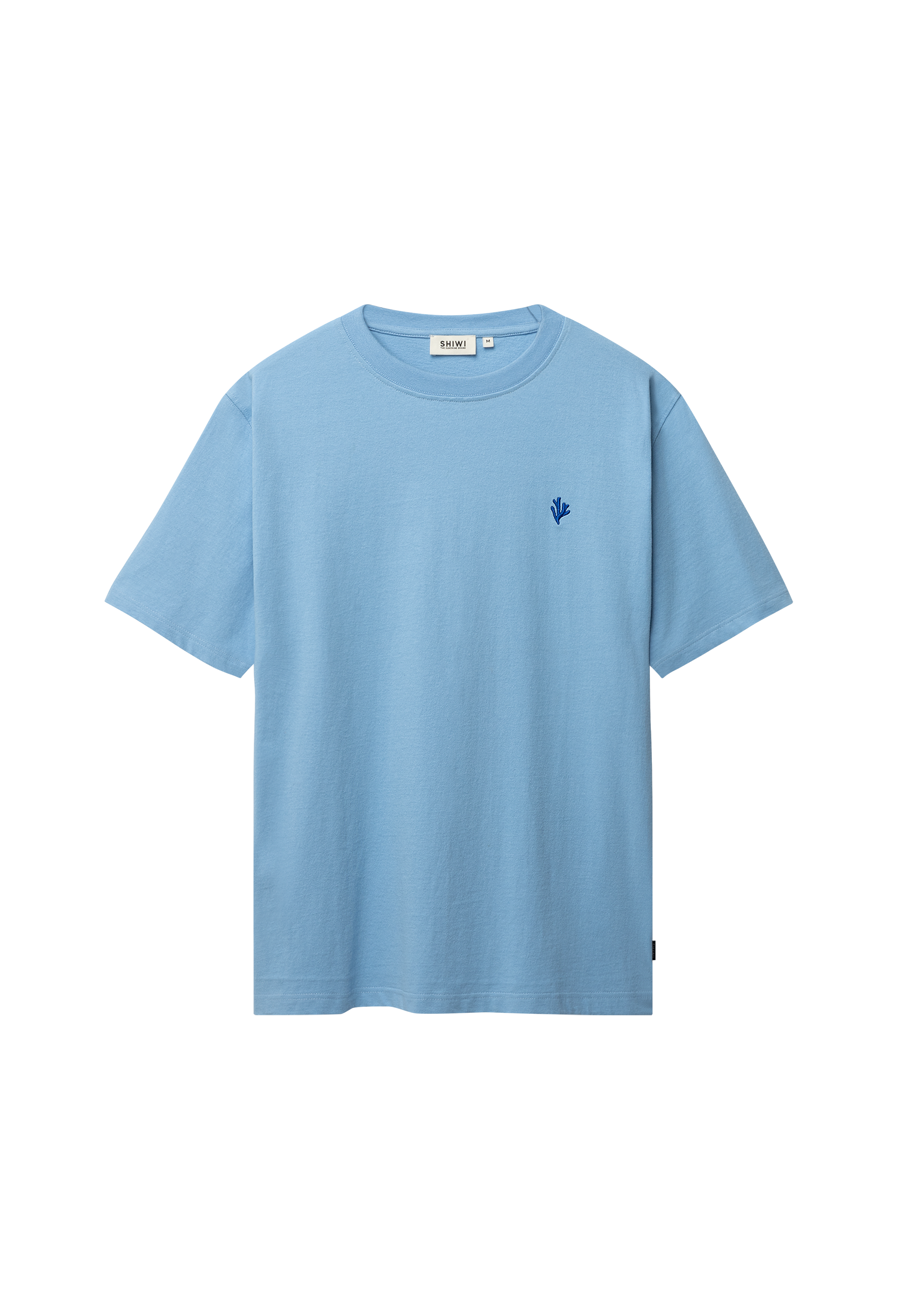 FINN relaxed t-shirt coral logo | blue harbor