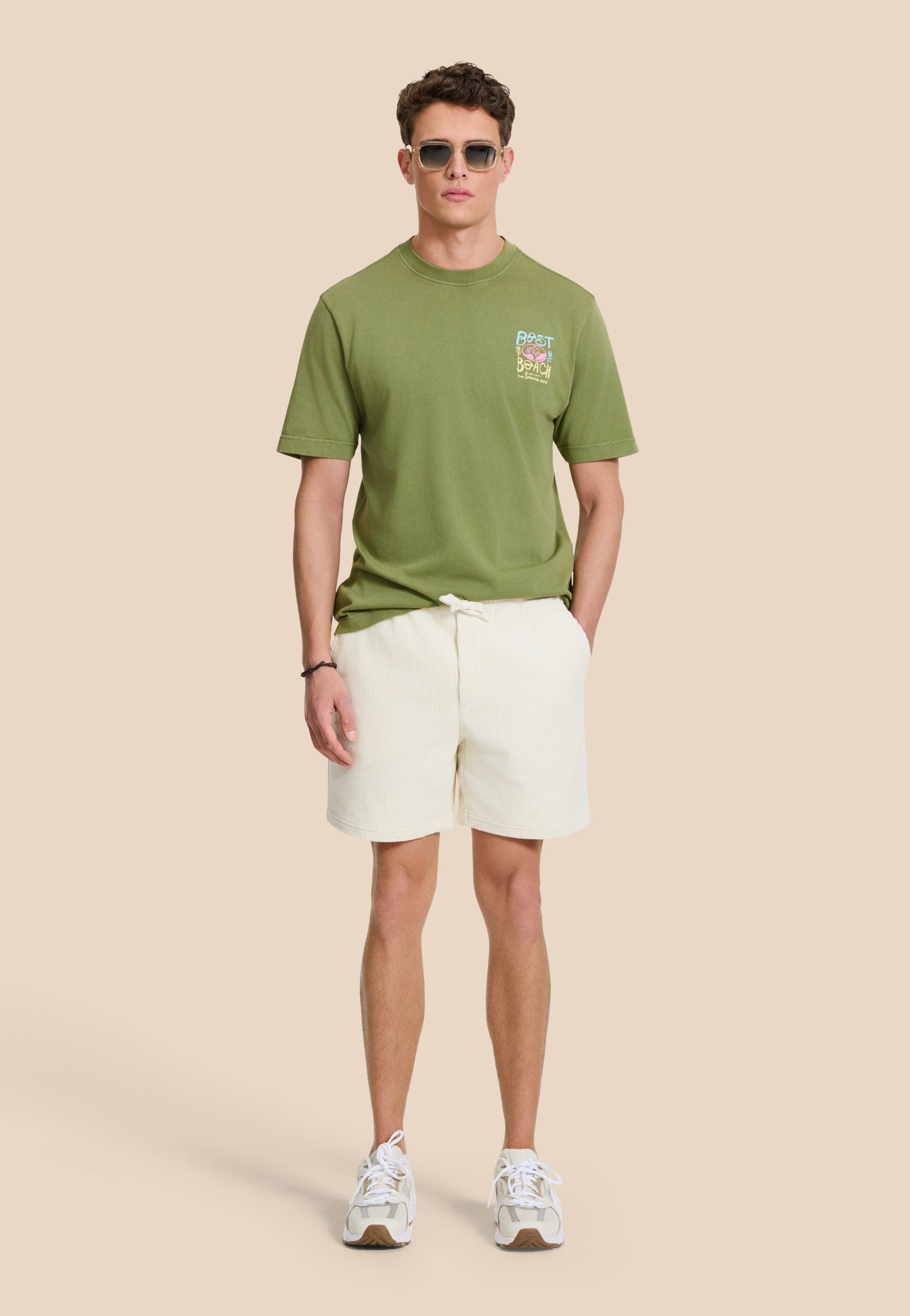 FINN relaxed t-shirt best of the beach | green fern