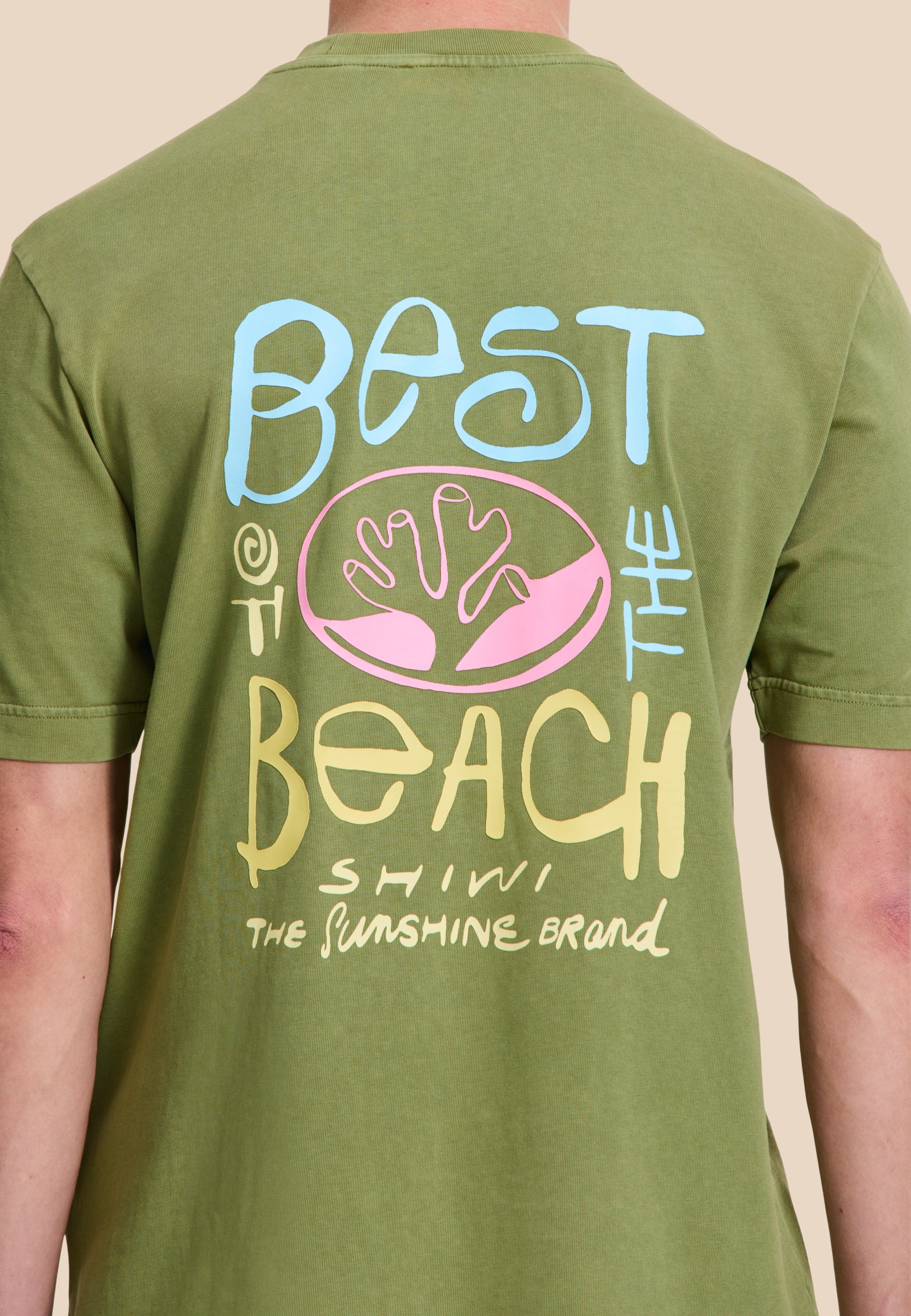 FINN relaxed t-shirt best of the beach | green fern