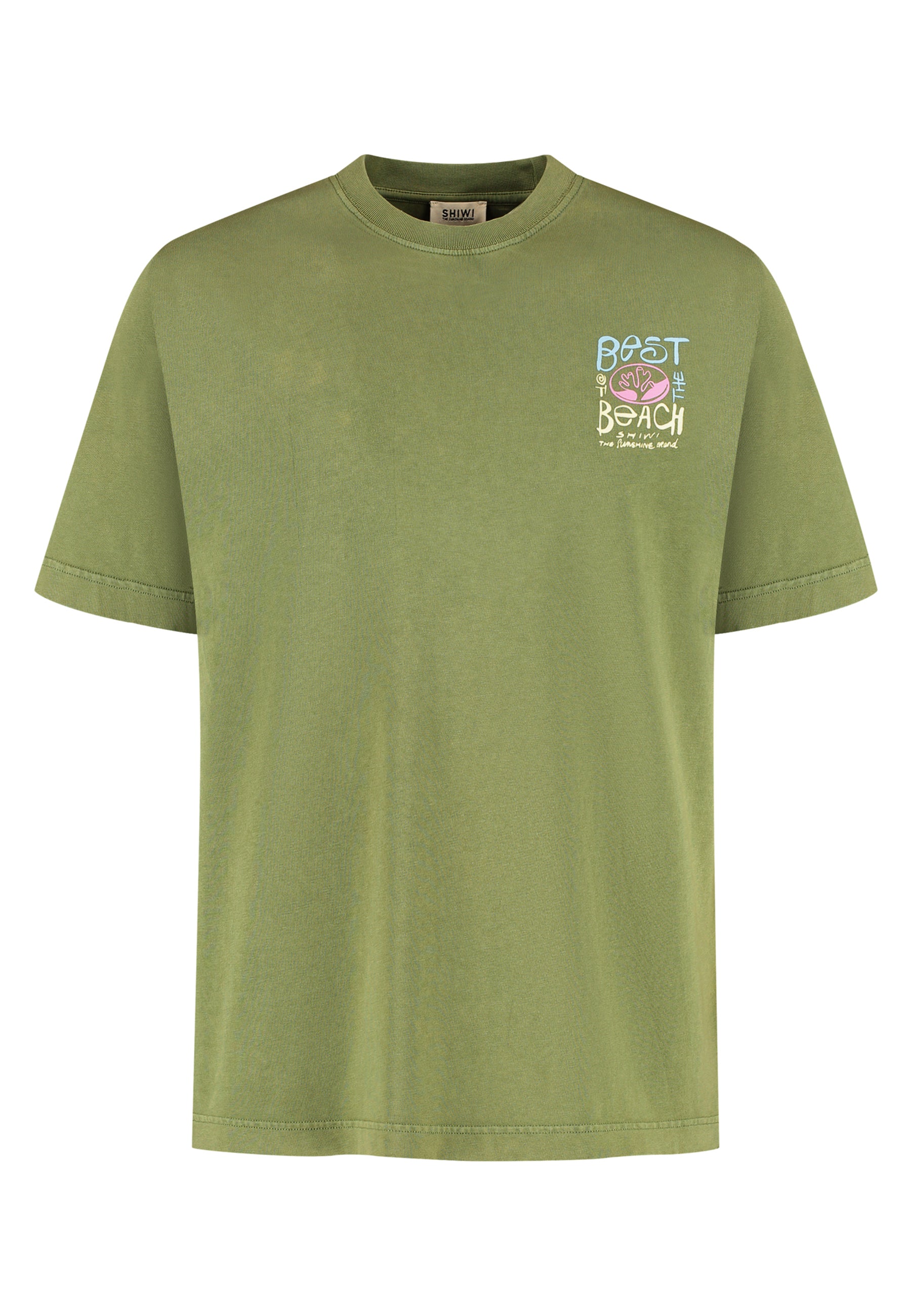 FINN relaxed t-shirt best of the beach | green fern