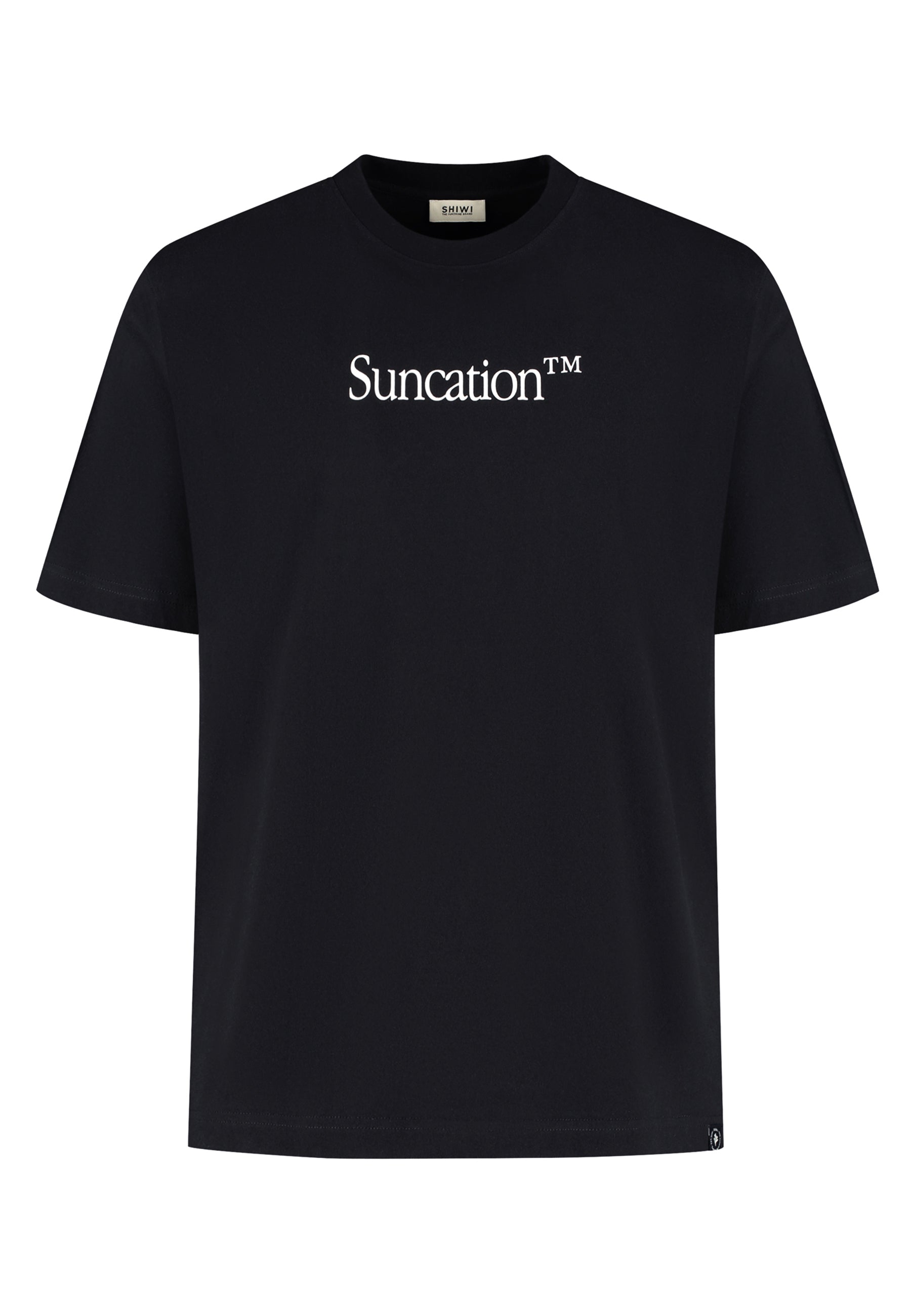 FINN relaxed t-shirt suncation | black