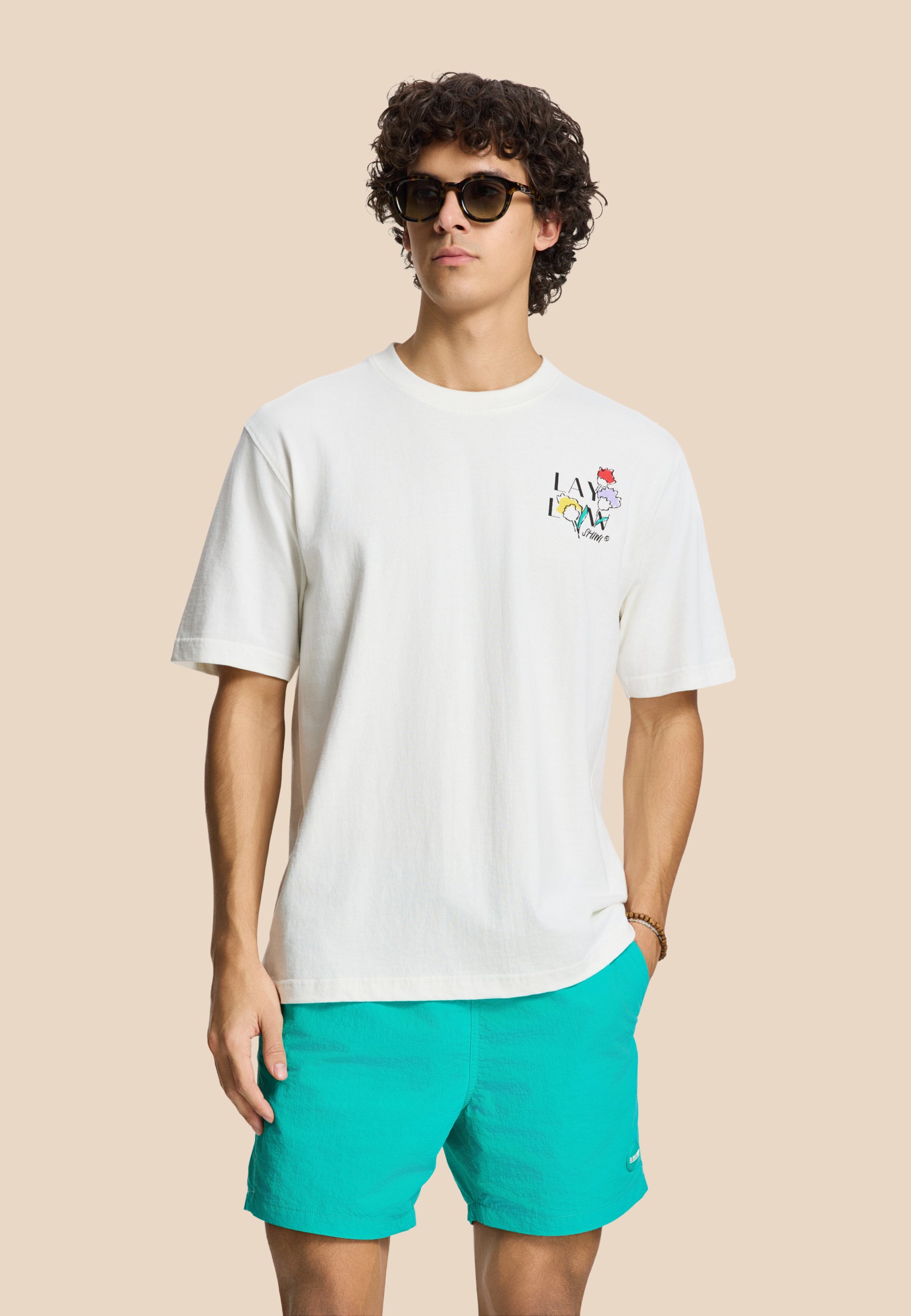 NATE QUICK DRY zwembroek | blue lagoon