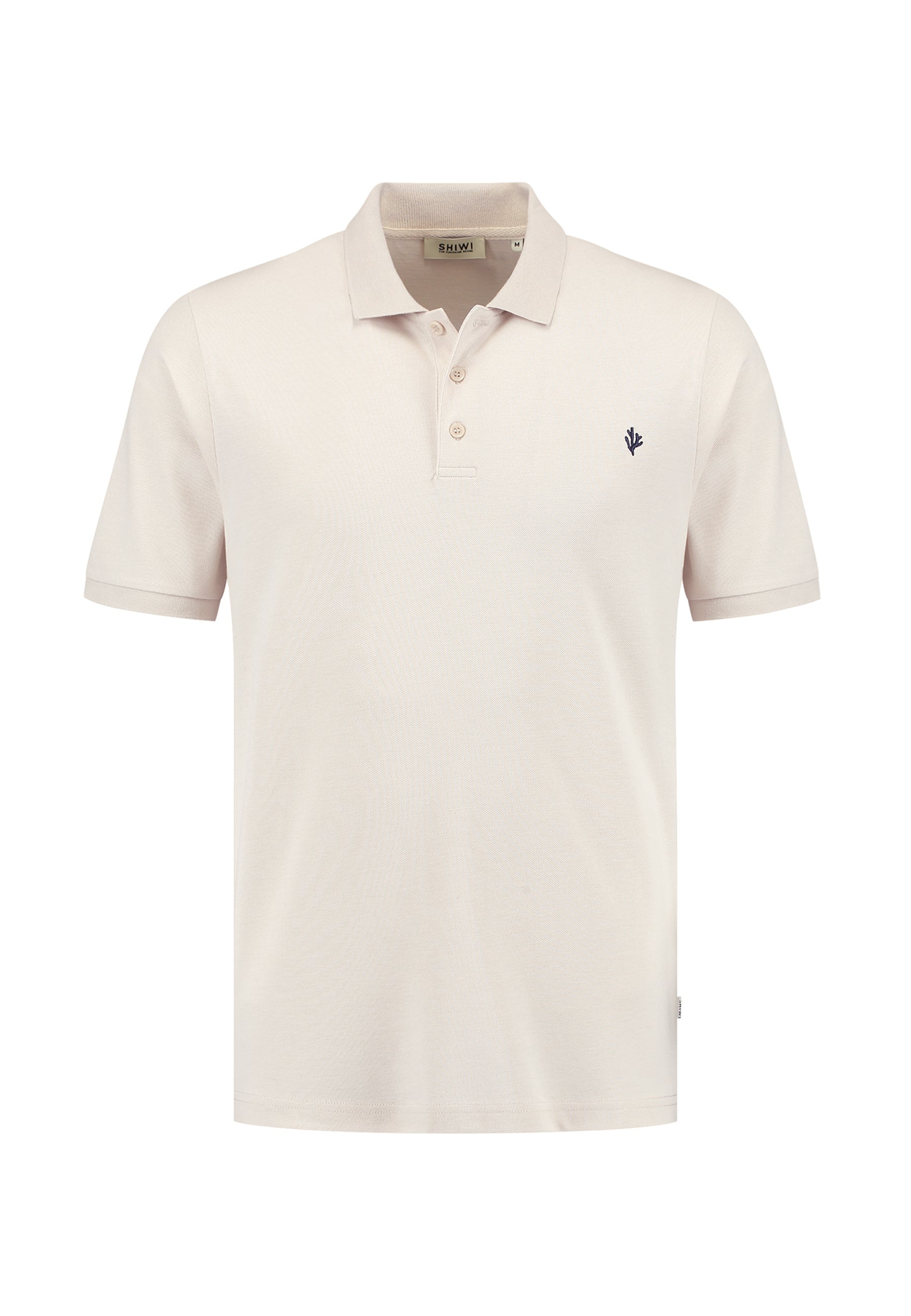 JUSTIN regular polo solid | beige