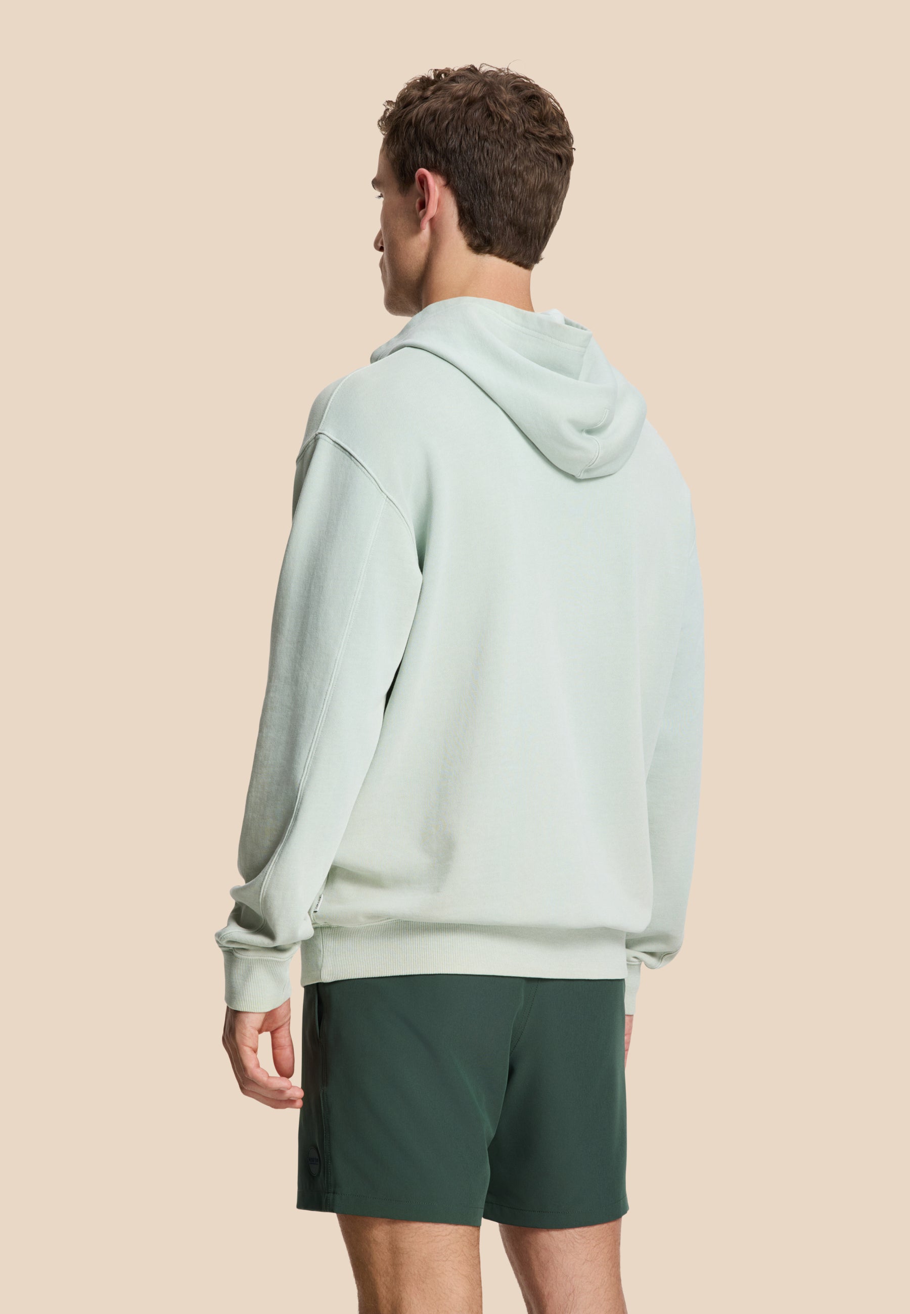 ZAC relaxed fit hood sweat paradise | green seafoam