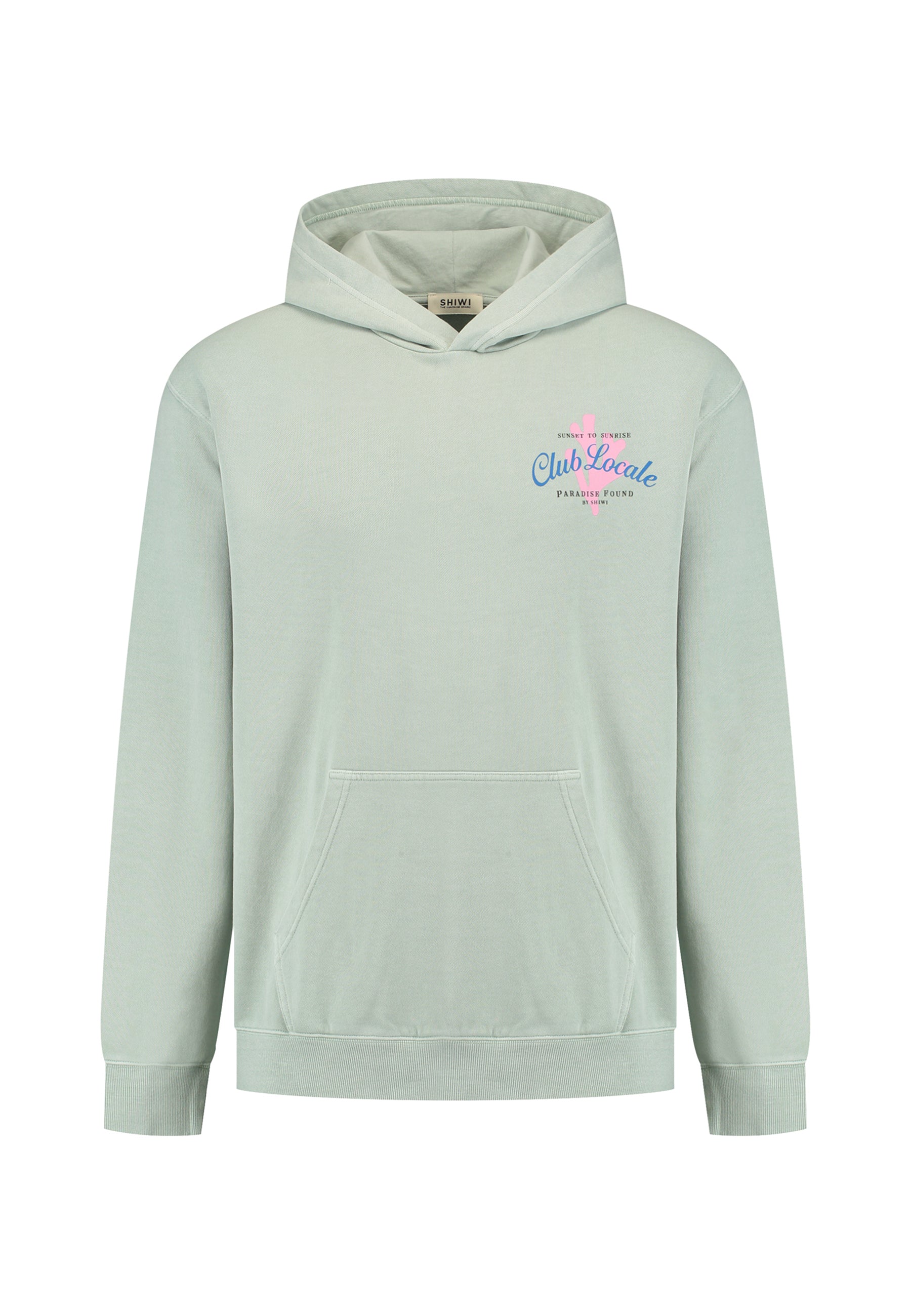 ZAC relaxed fit hood sweat paradise | green seafoam
