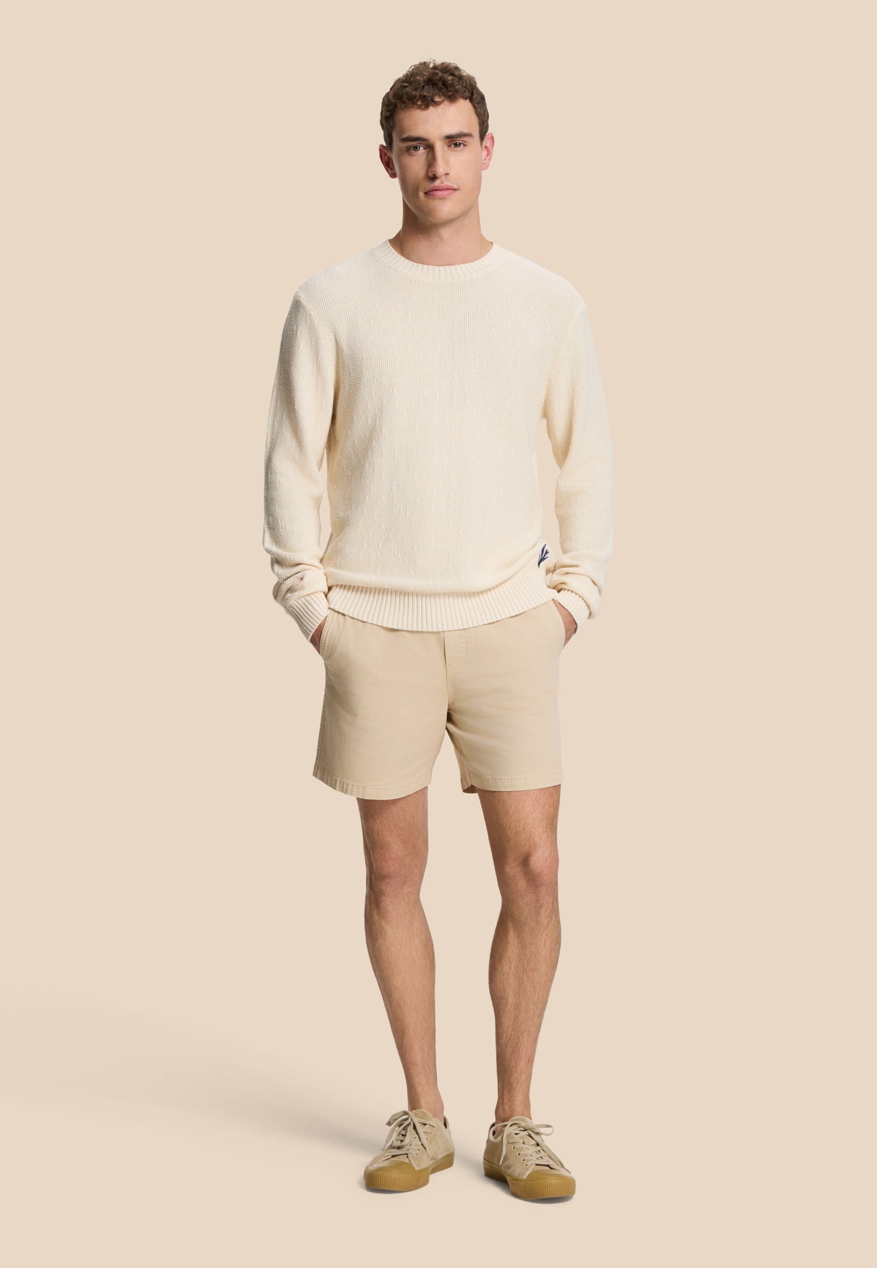 PALMER pullover solid | beige