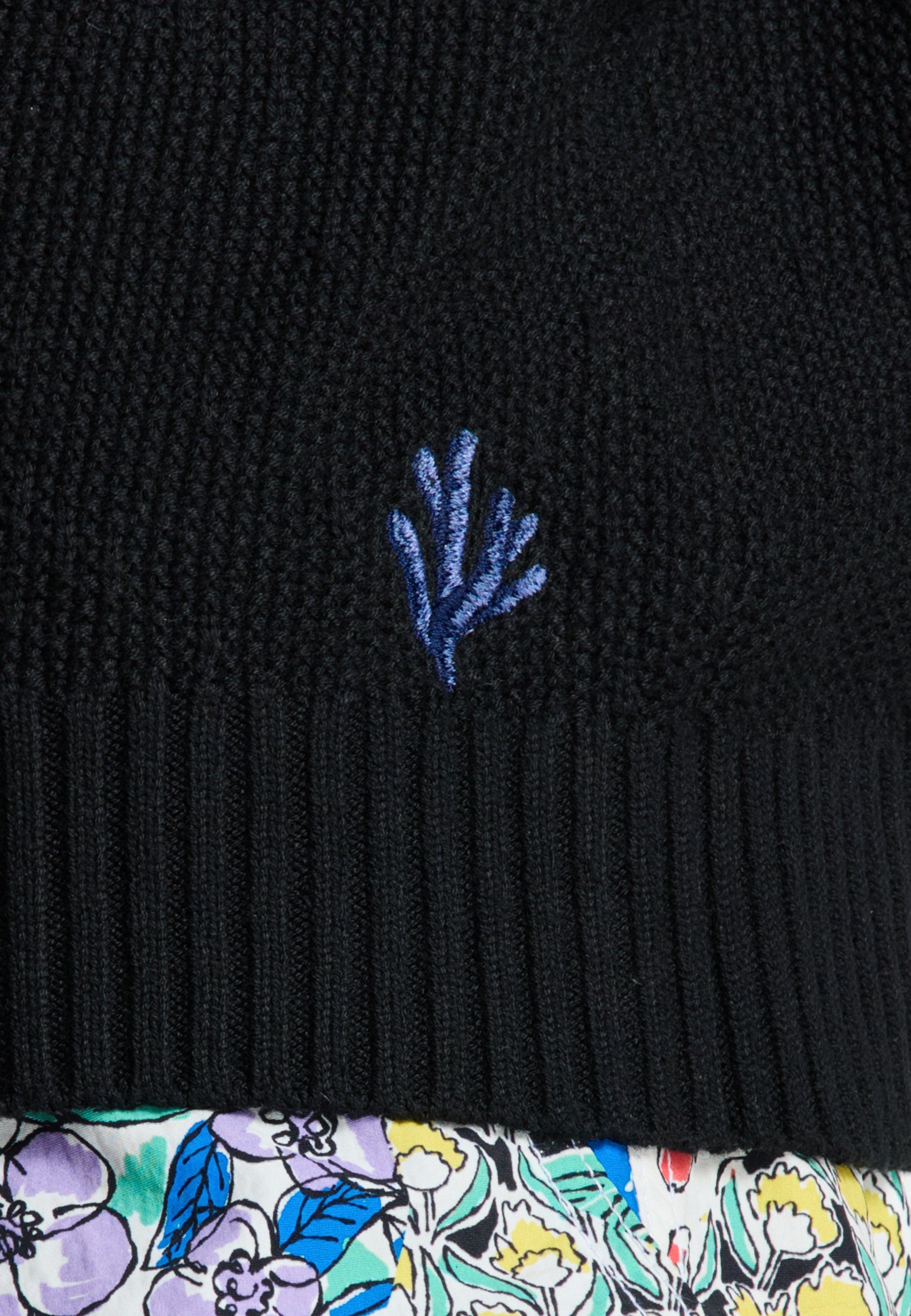 PALMER pullover solid | black