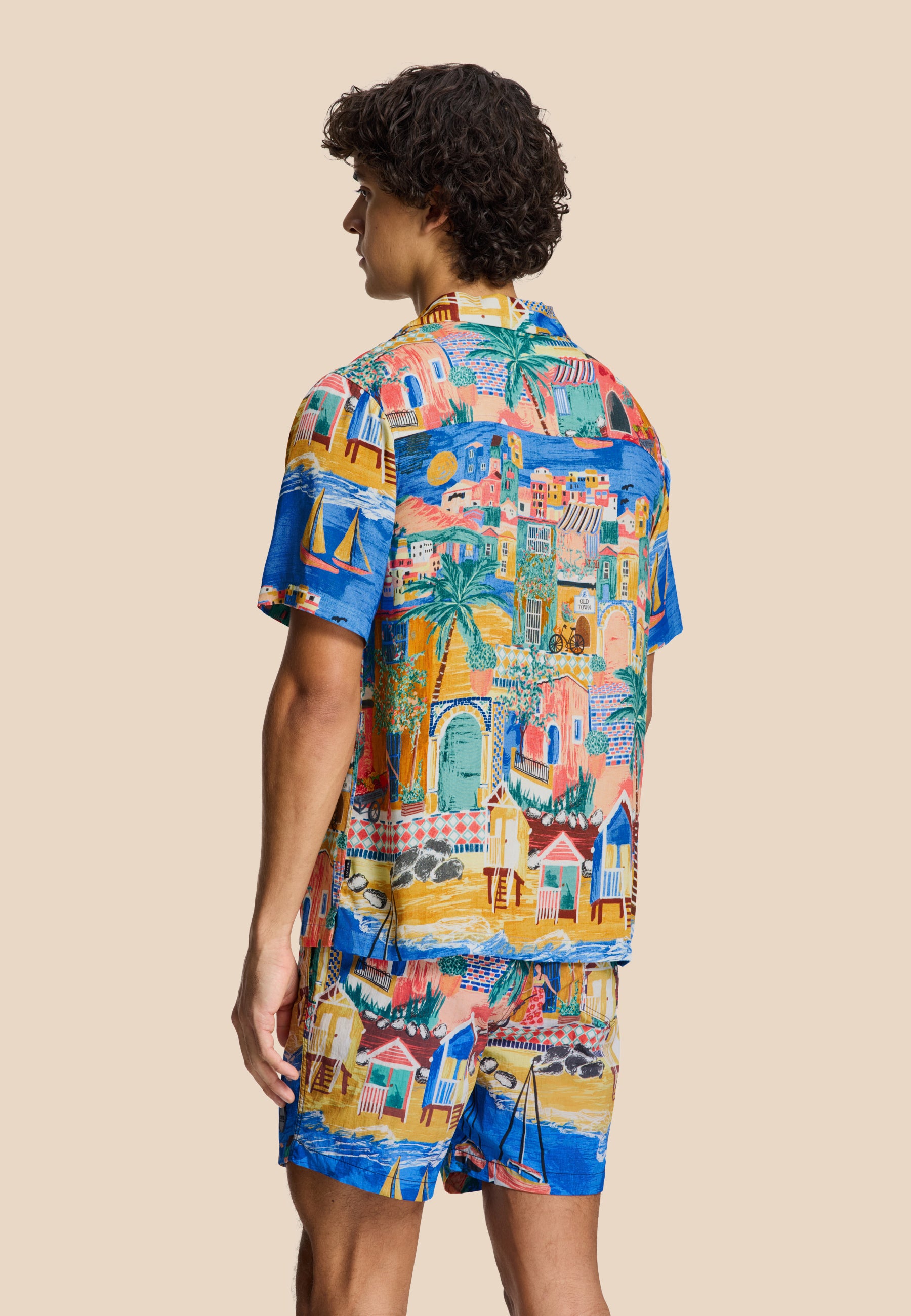 VIC short sleeve shirt shiwi island | multi