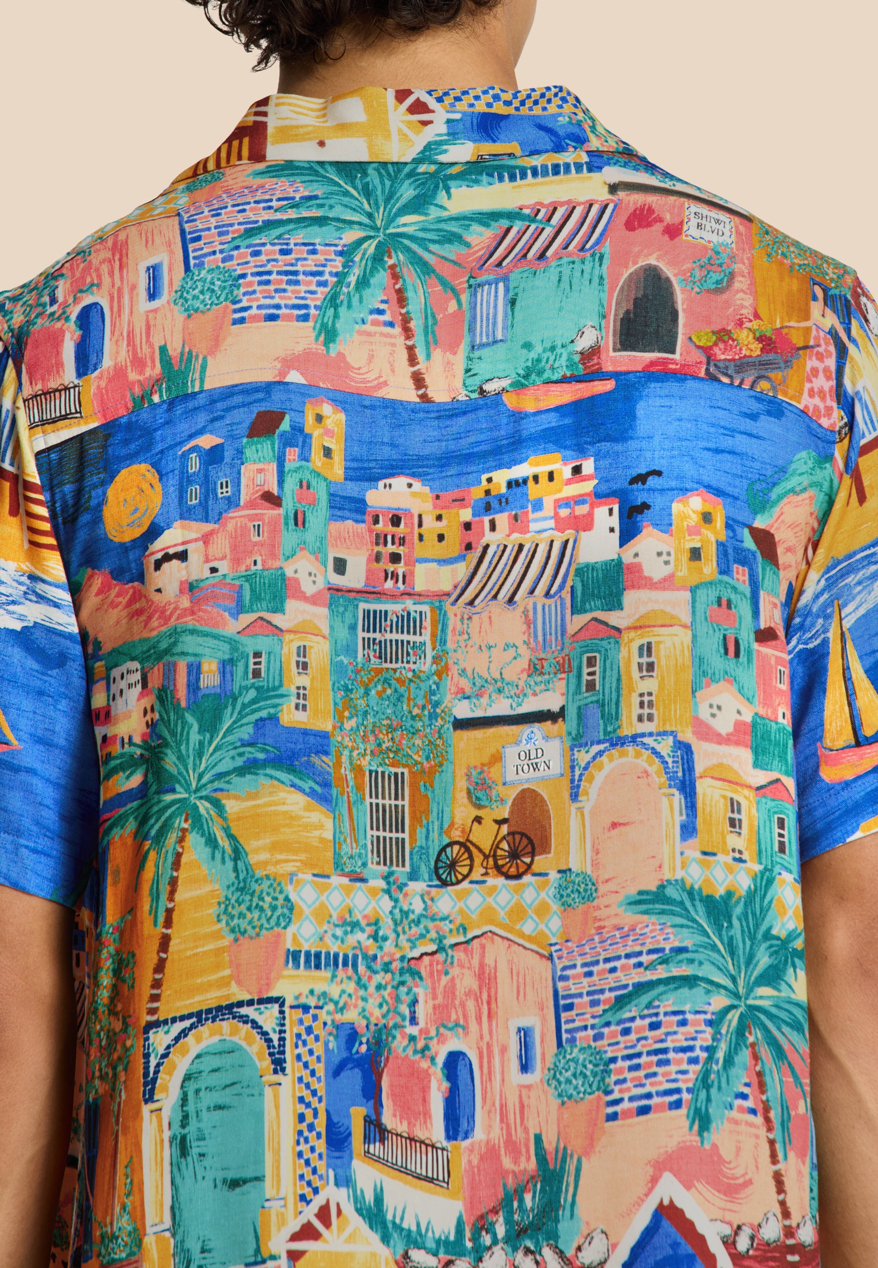 VIC short sleeve shirt shiwi island | multi