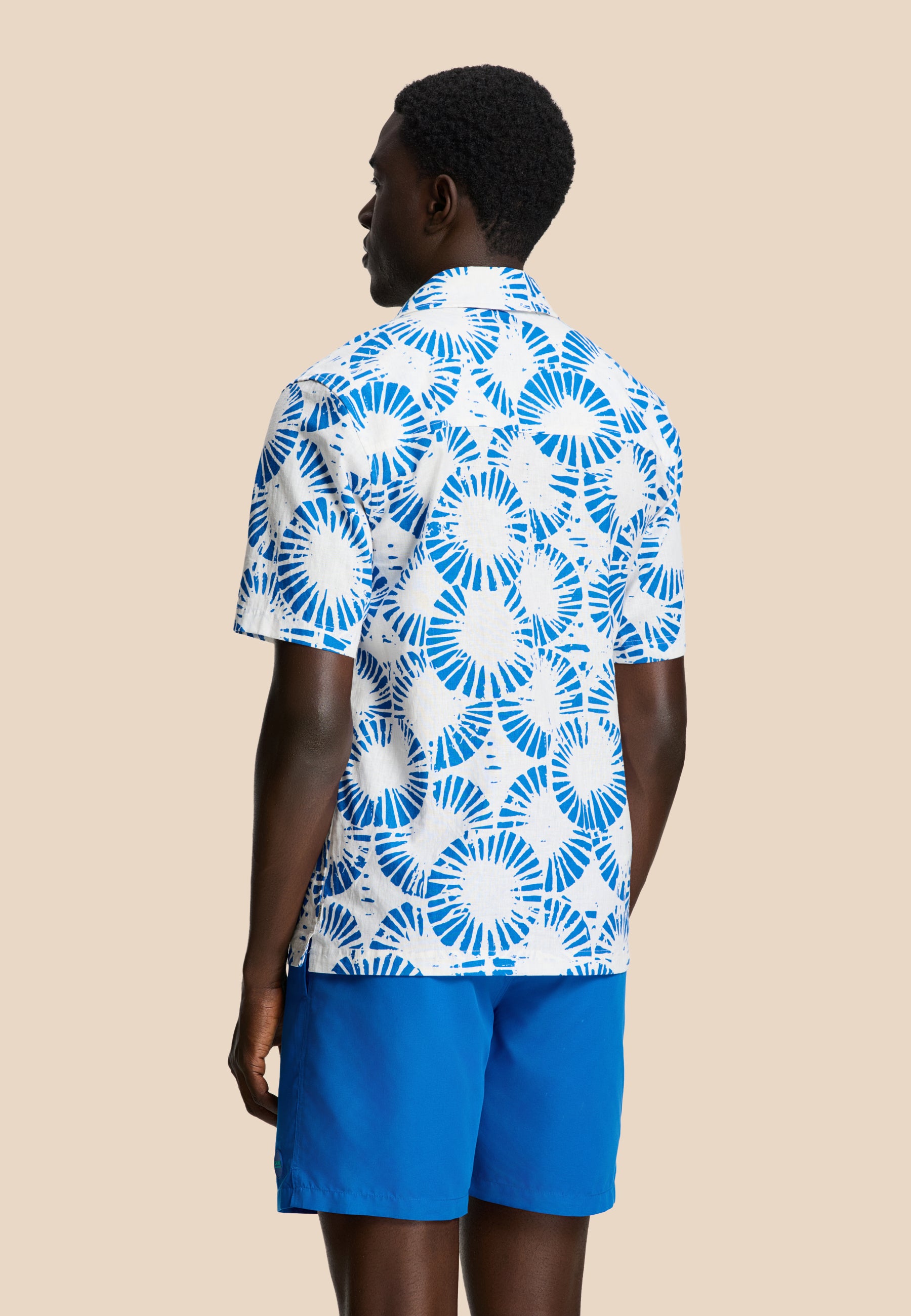 VIC short sleeve shirt ripple | white