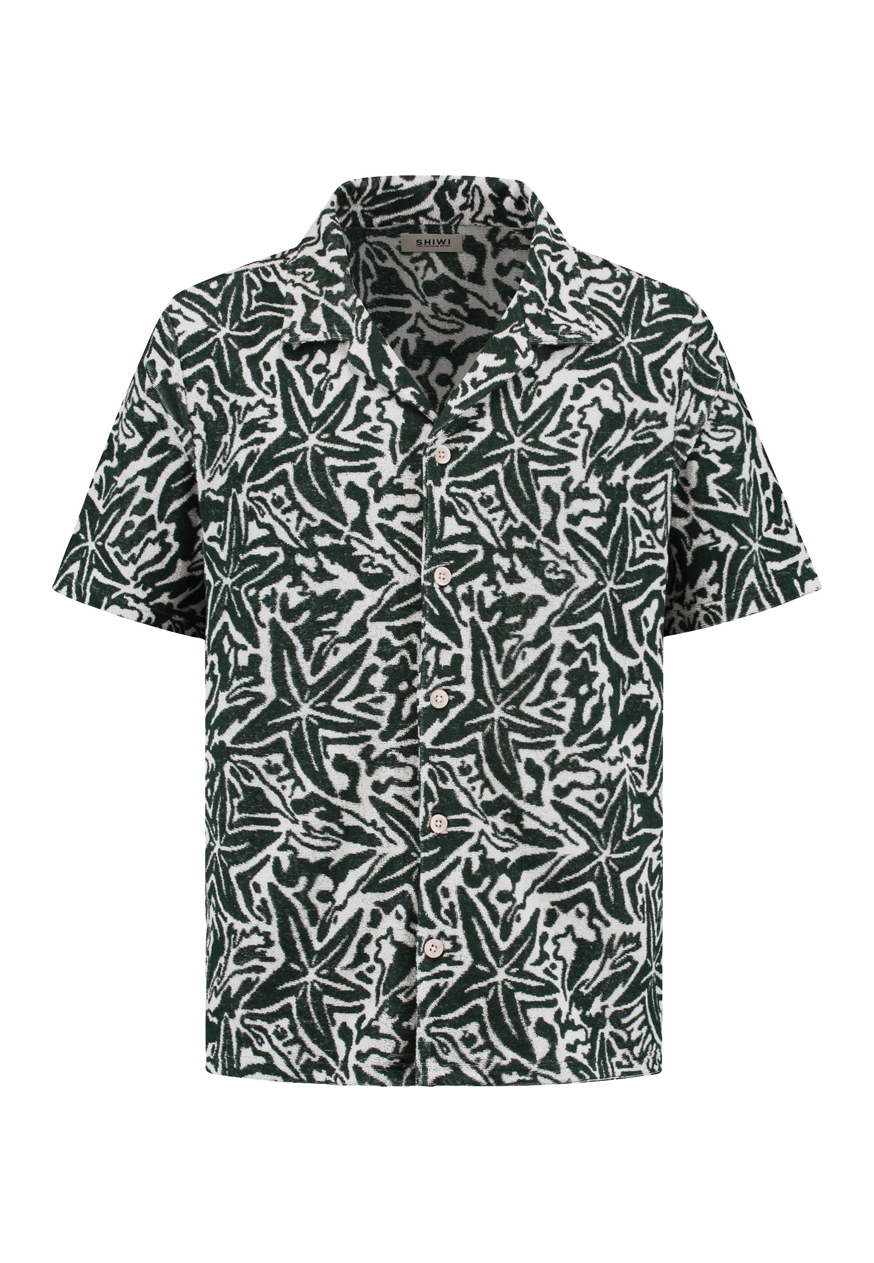 TED short sleeve shirt starfish | green leaf