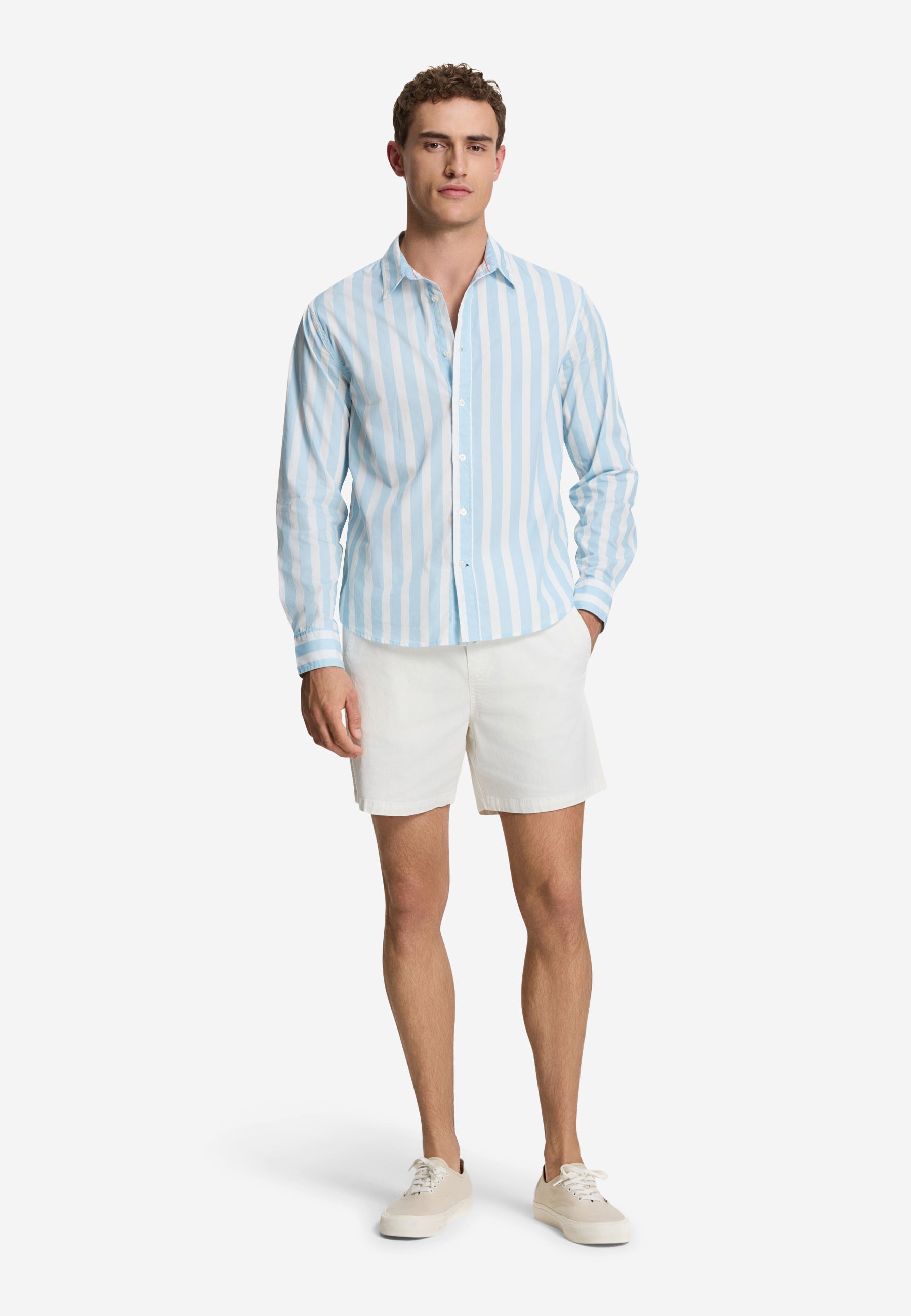 JOSH shorts | jet stream white - Shiwi