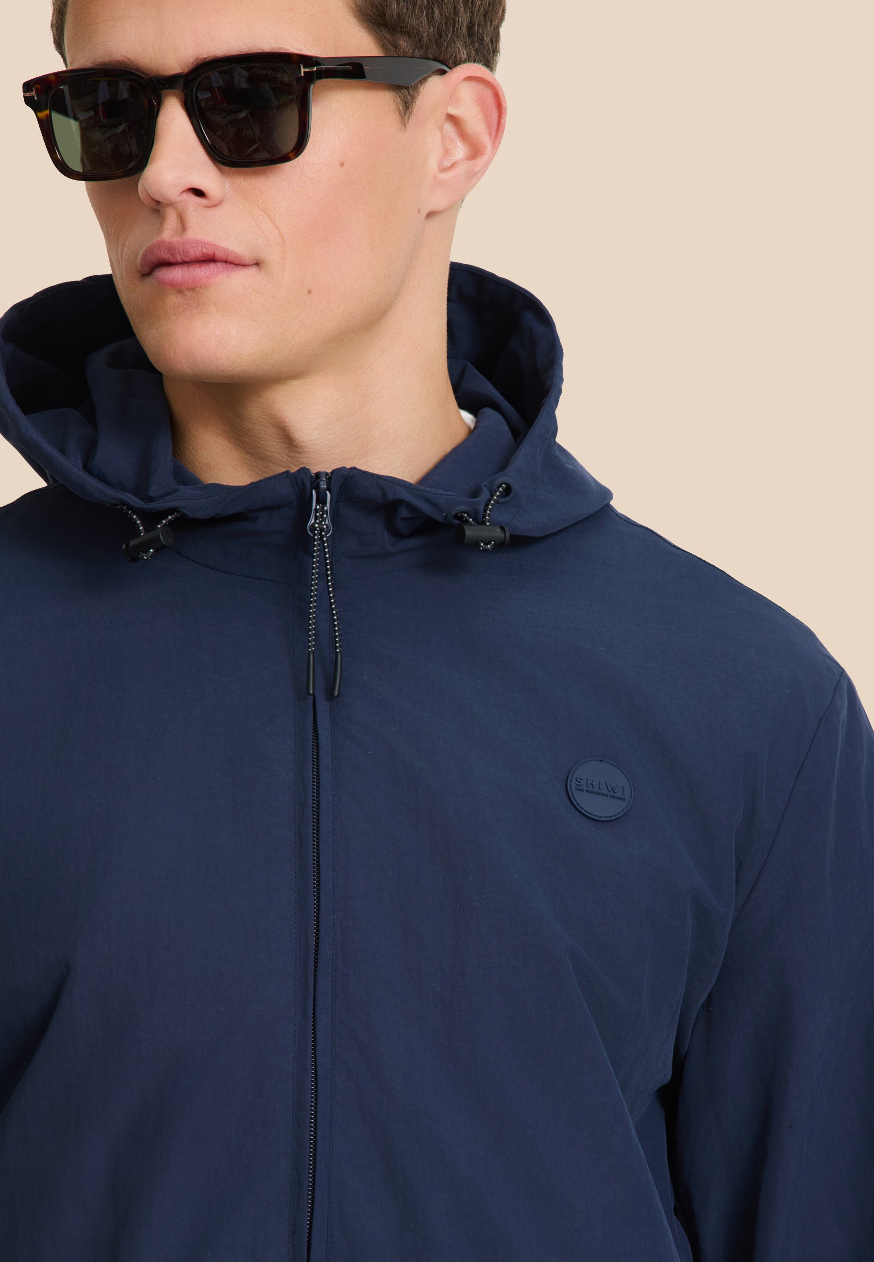 NASH jacket solid | dark navy