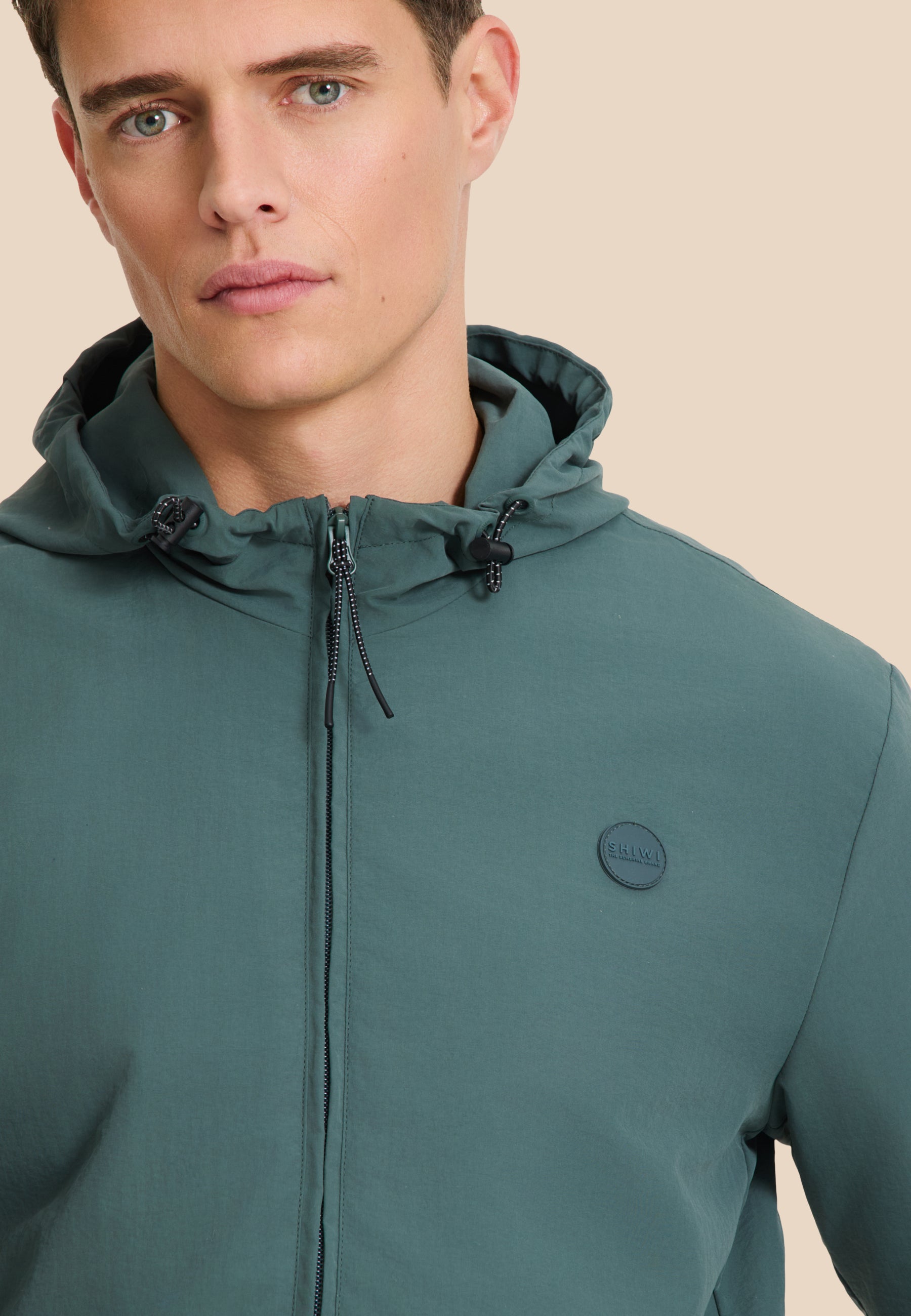 NASH jacket solid | green smokey