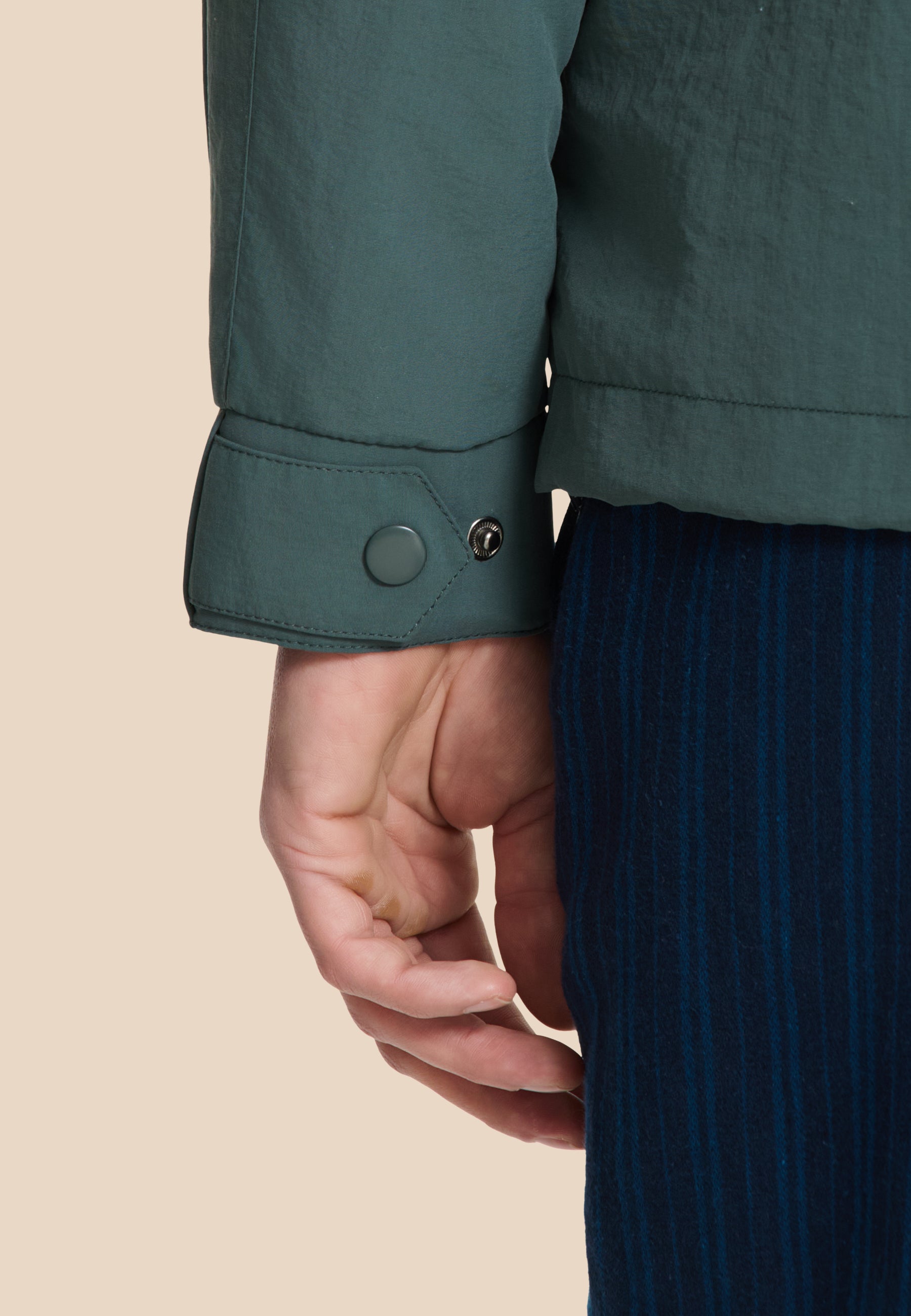 NASH jacket solid | green smokey