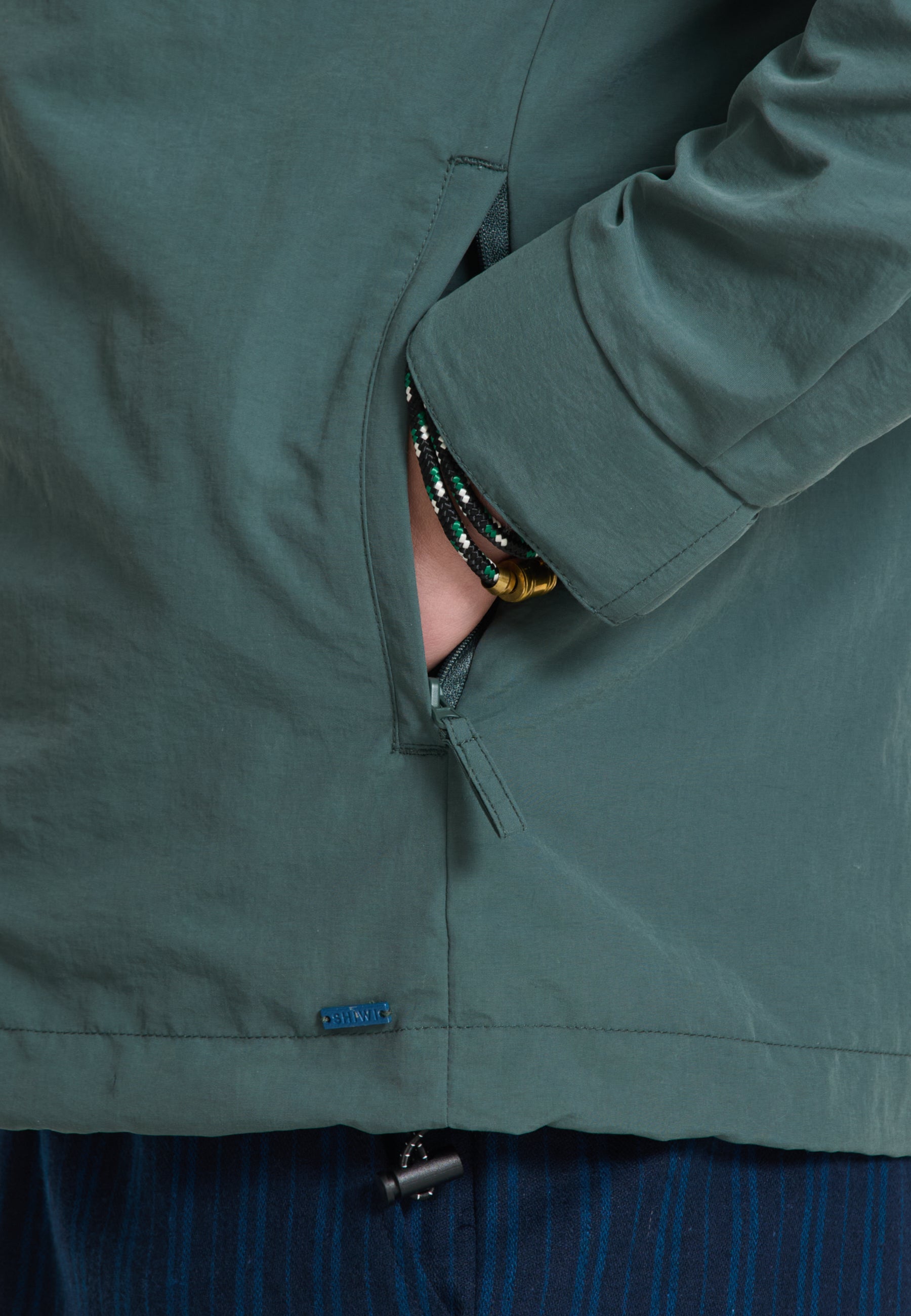 NASH jacket solid | green smokey