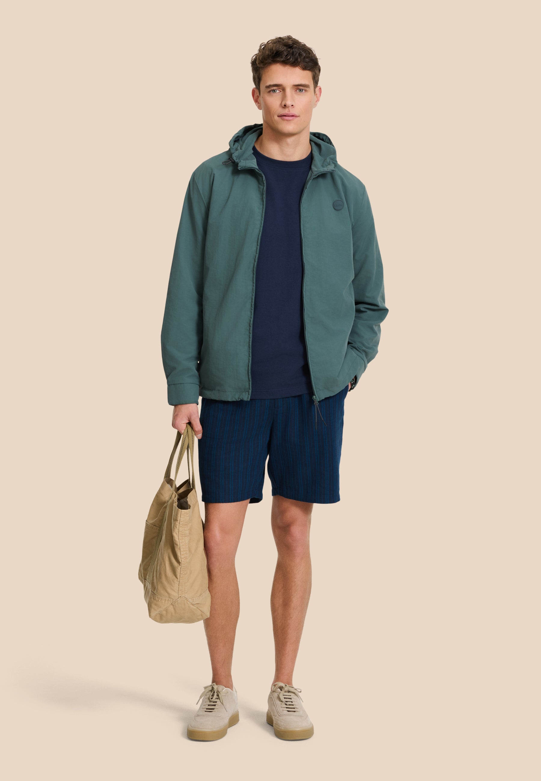 NASH jacket solid | green smokey