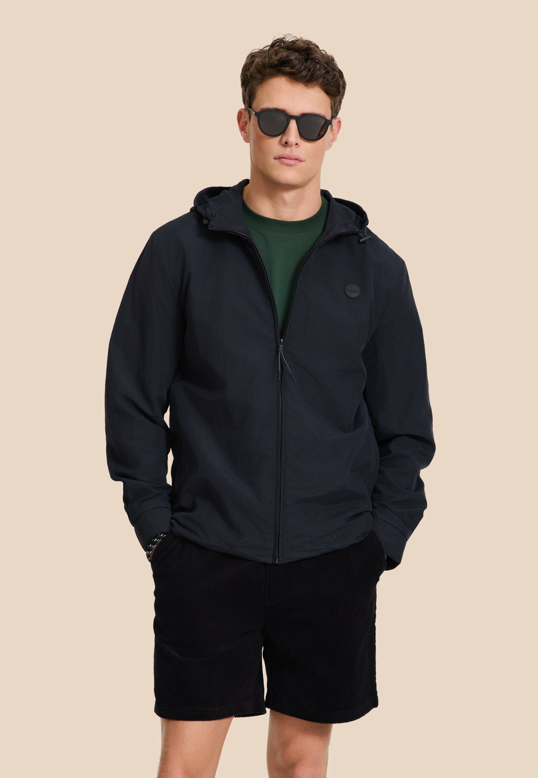 NASH jacket solid | black