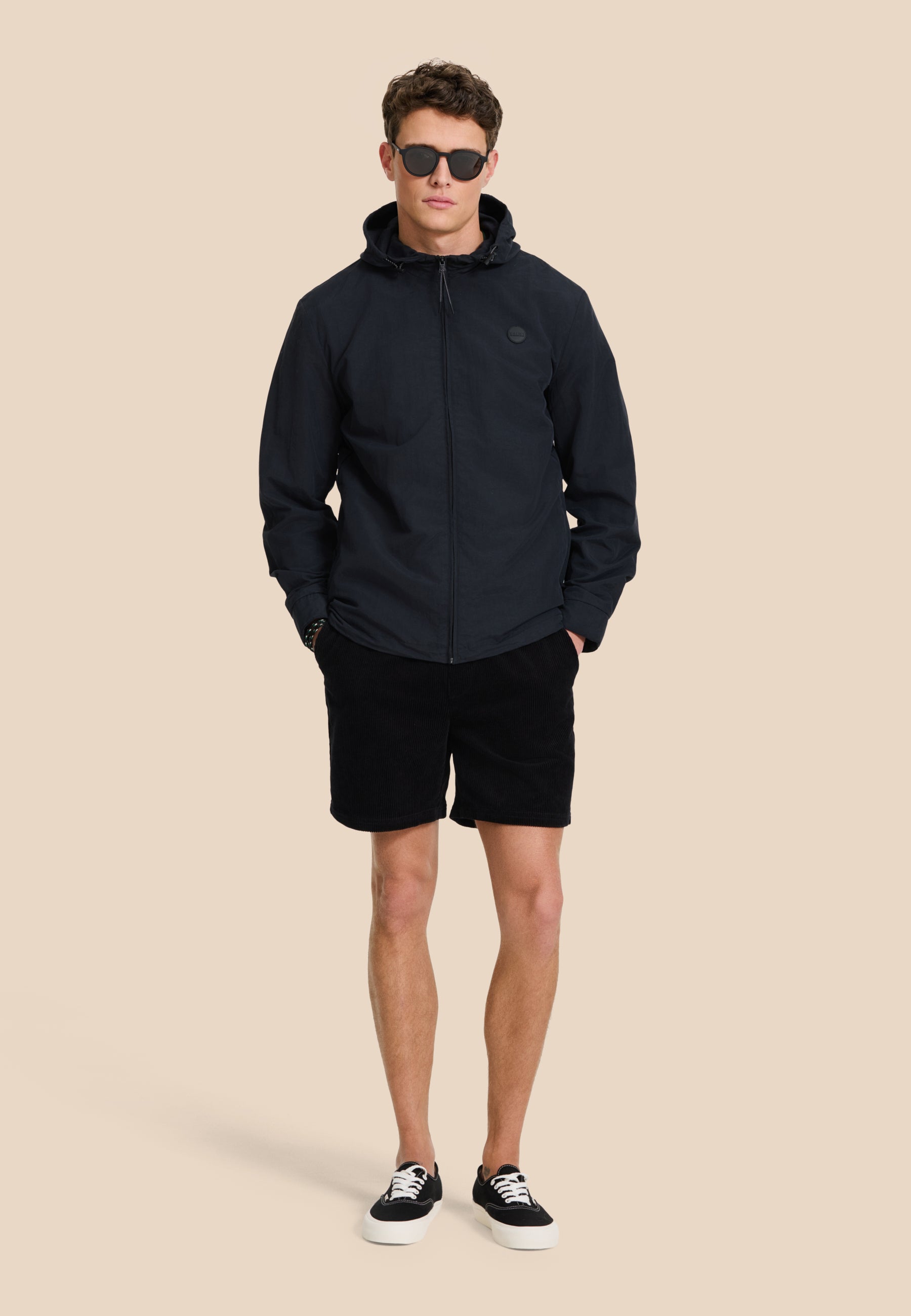 NASH jacket solid | black