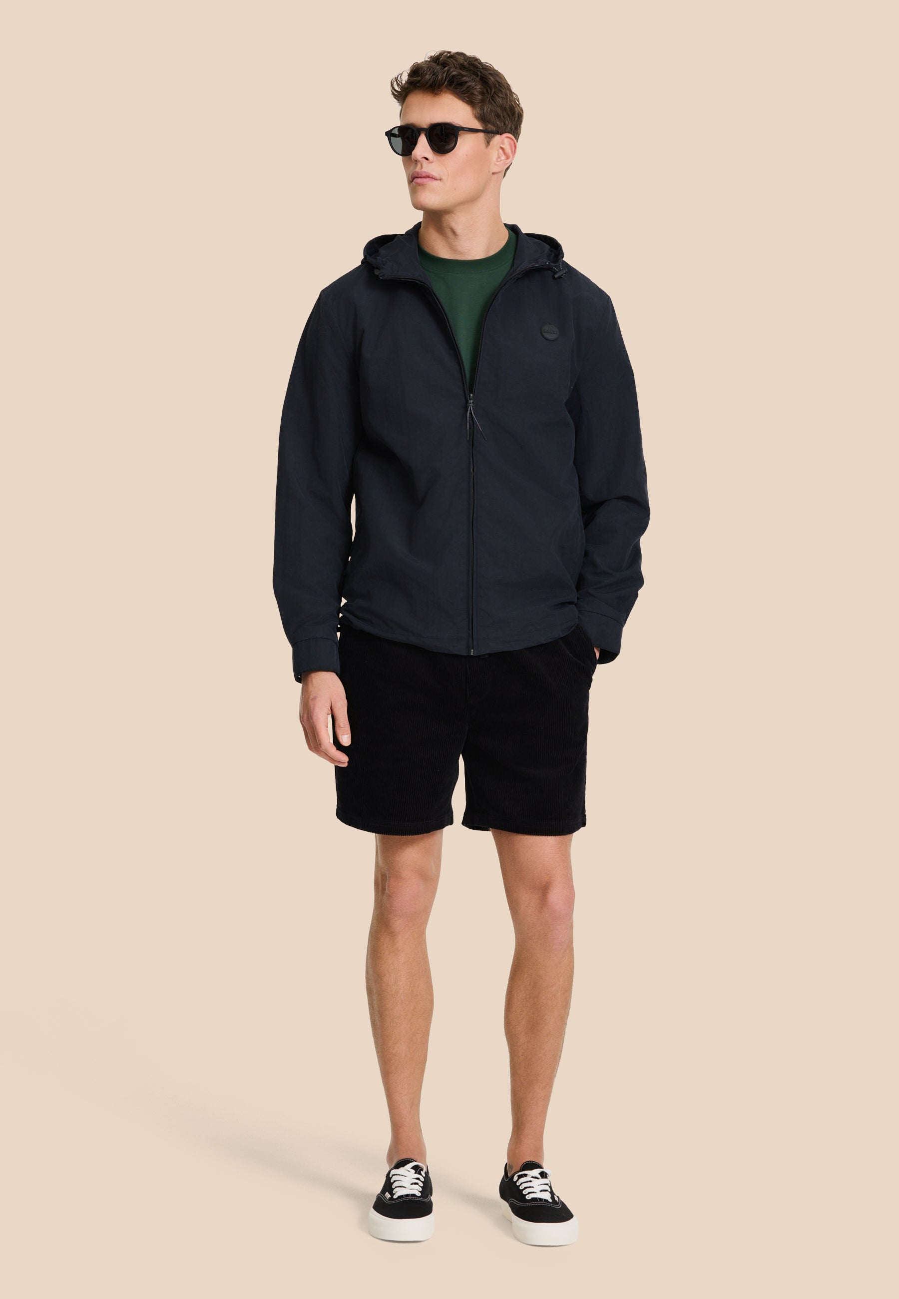 NASH jacket solid | black