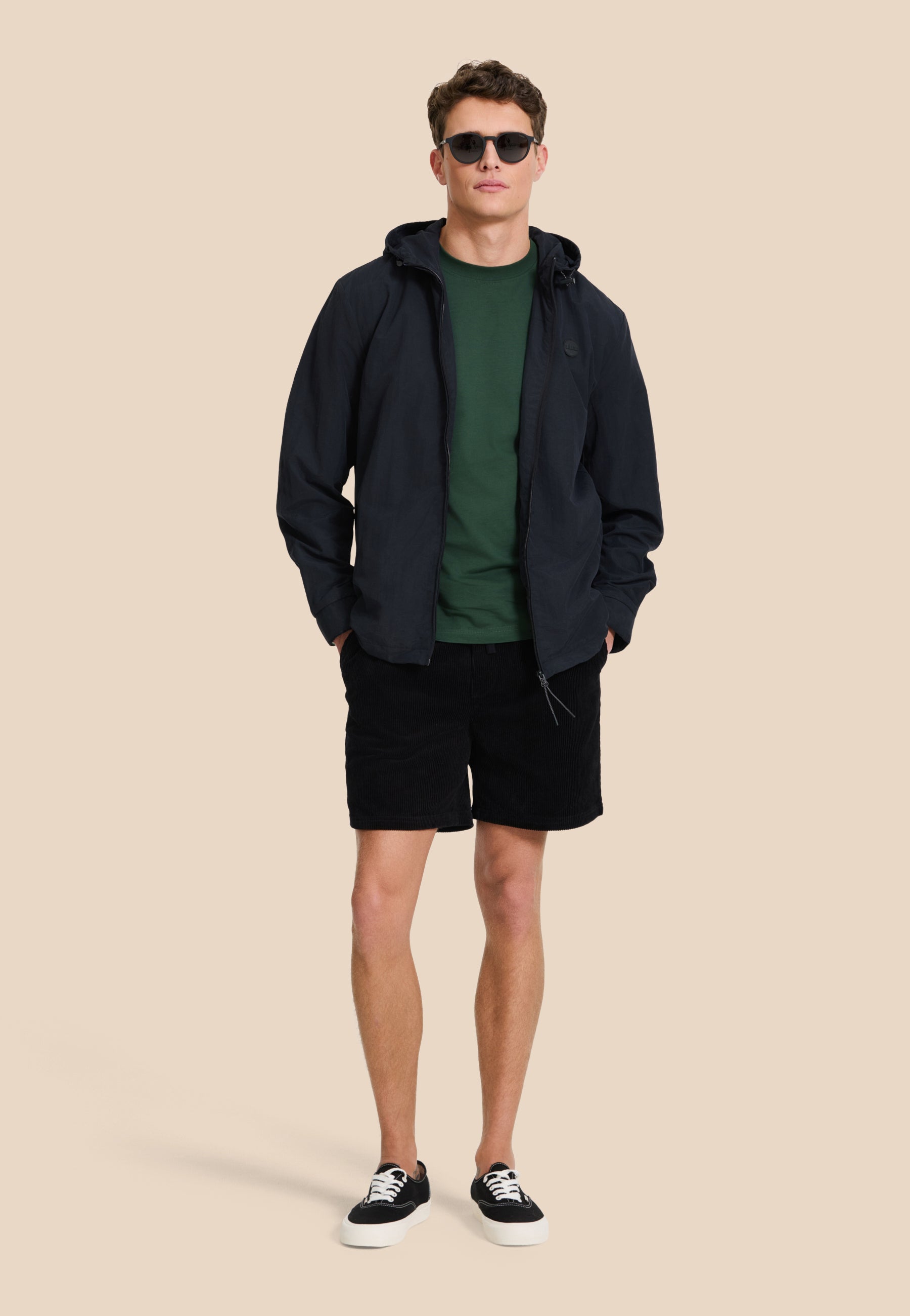 NASH jacket solid | black