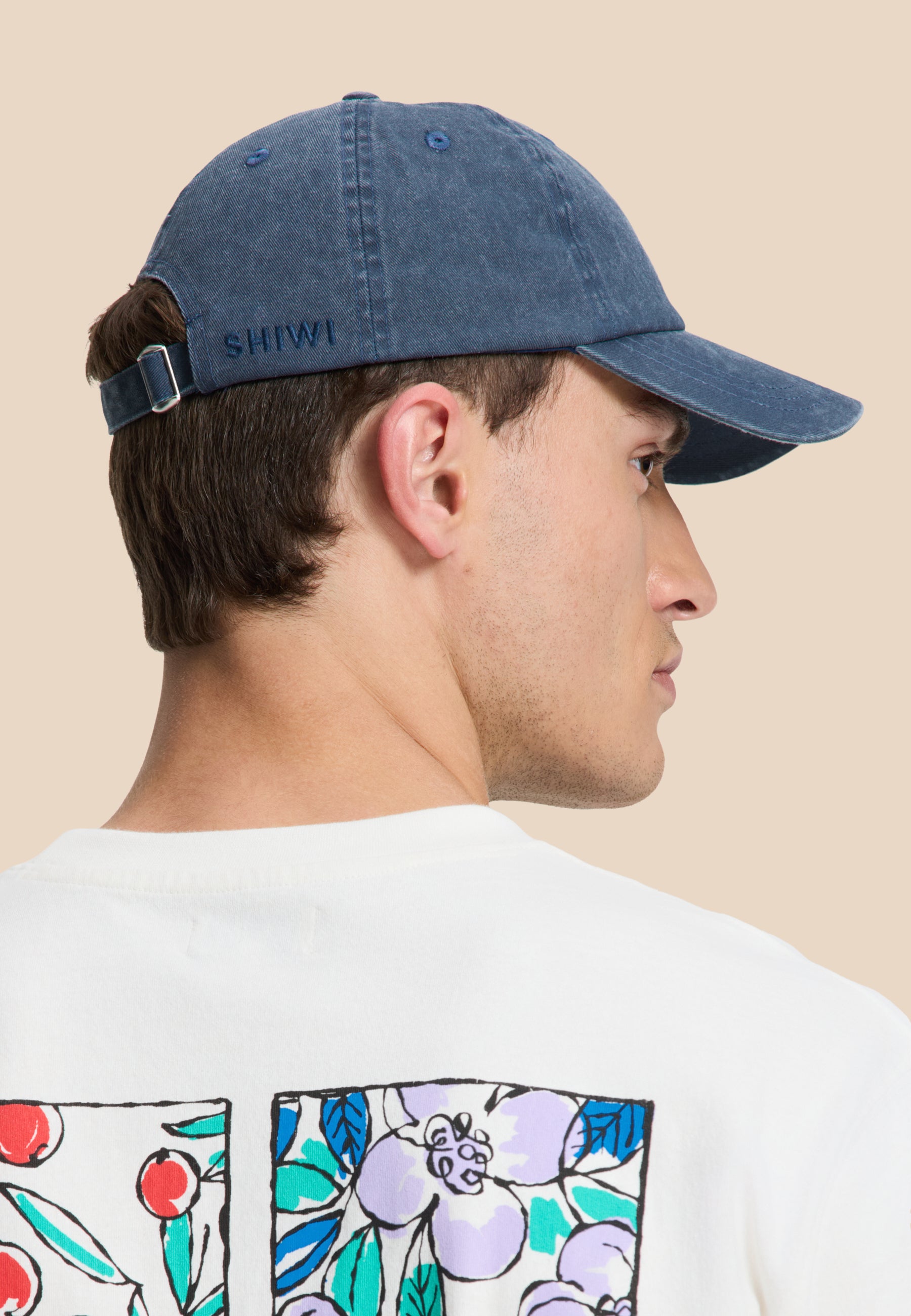SHIWI garment dyed cap | dark navy
