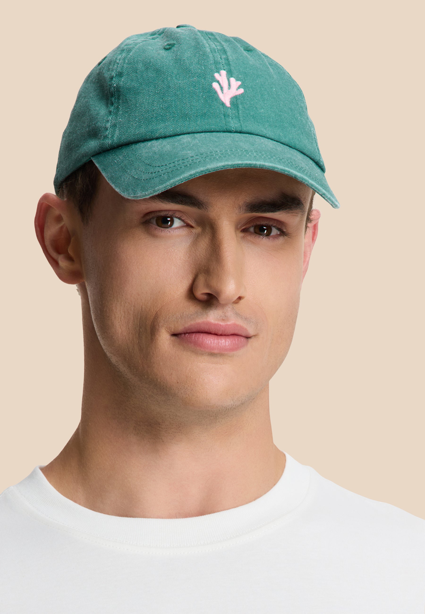 SHIWI garment dyed cap | green leaf