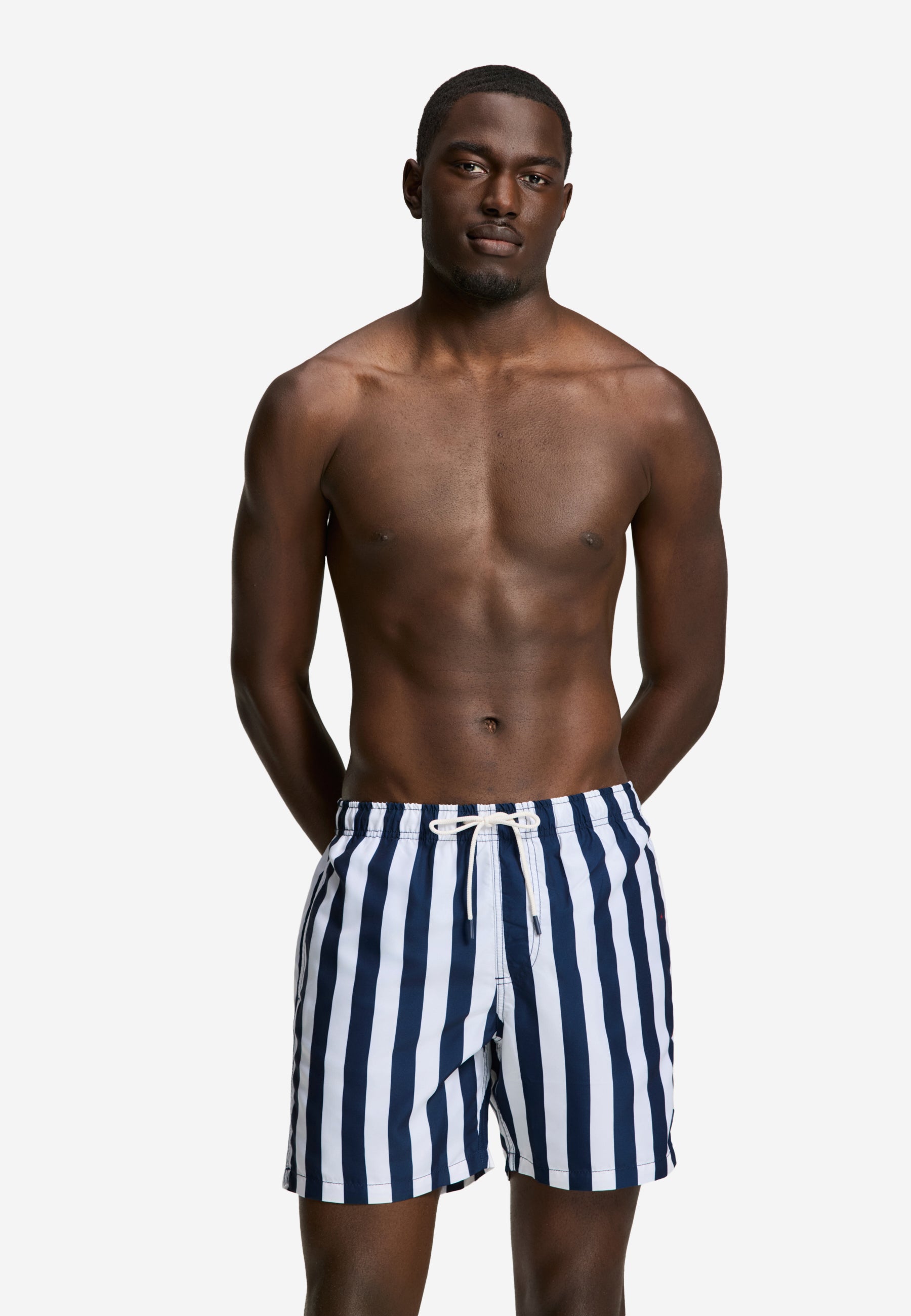 MAC swim shorts broad stripe | dark navy