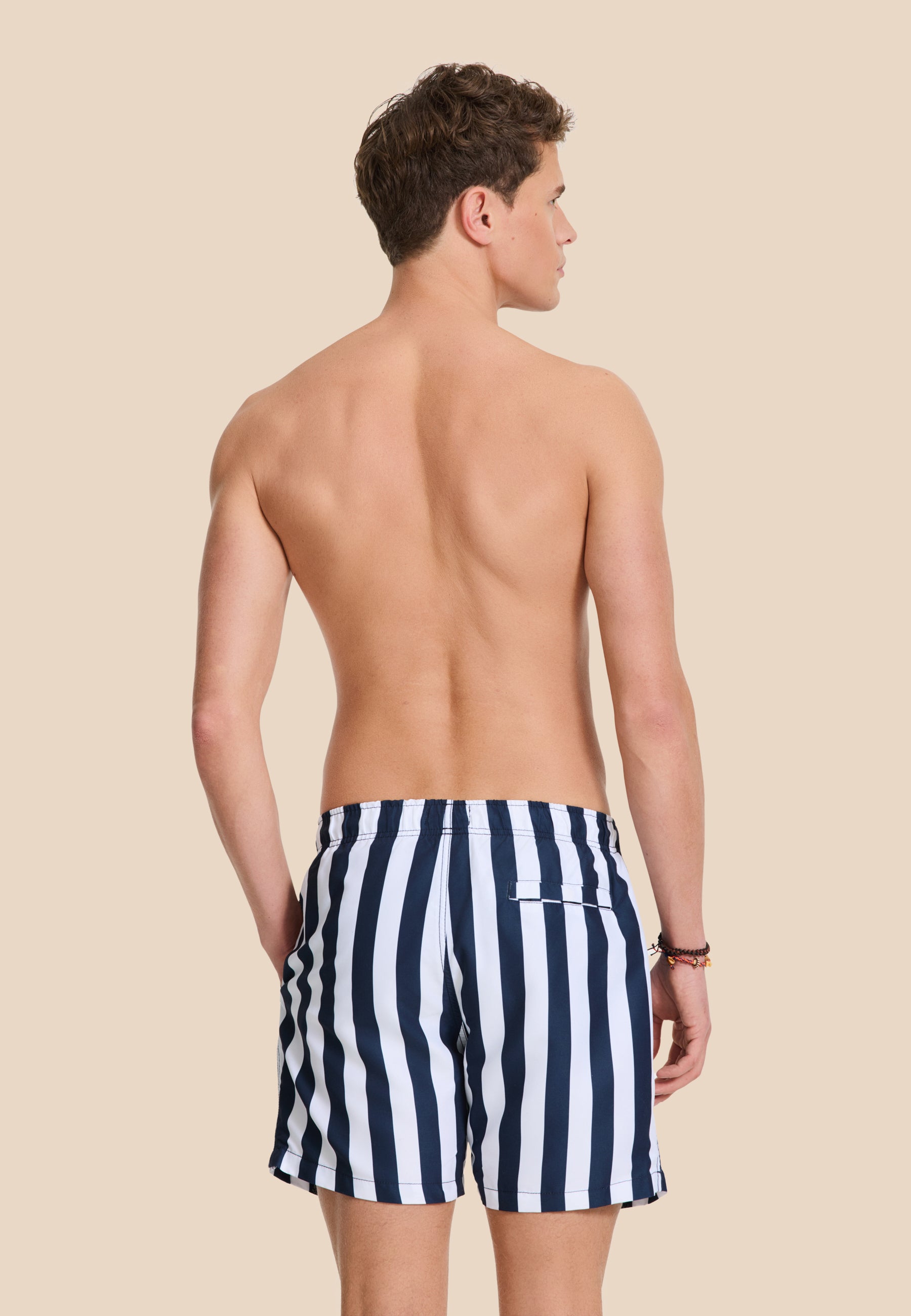 MAC swim shorts broad stripe | dark navy