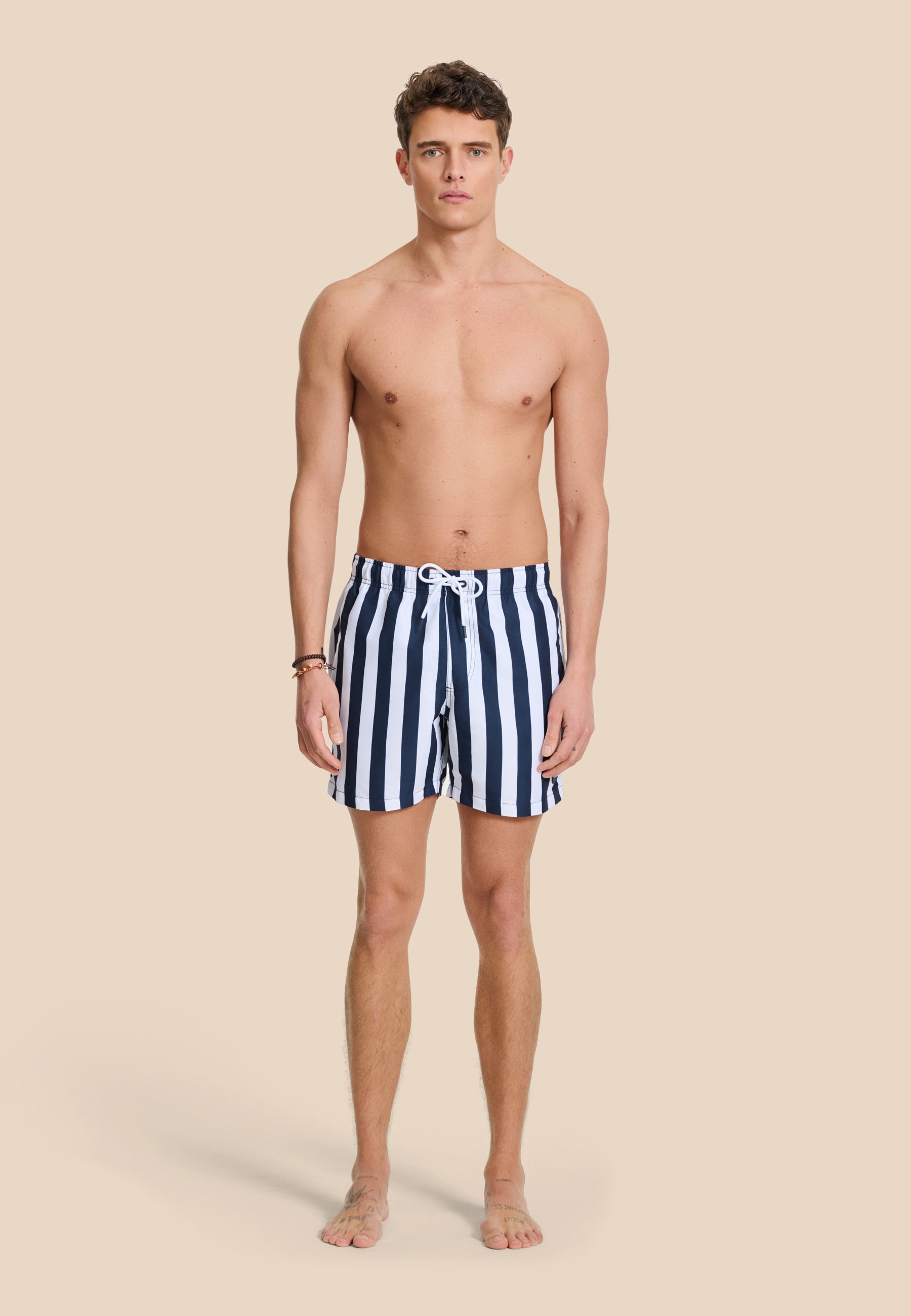 MAC swim shorts broad stripe | dark navy