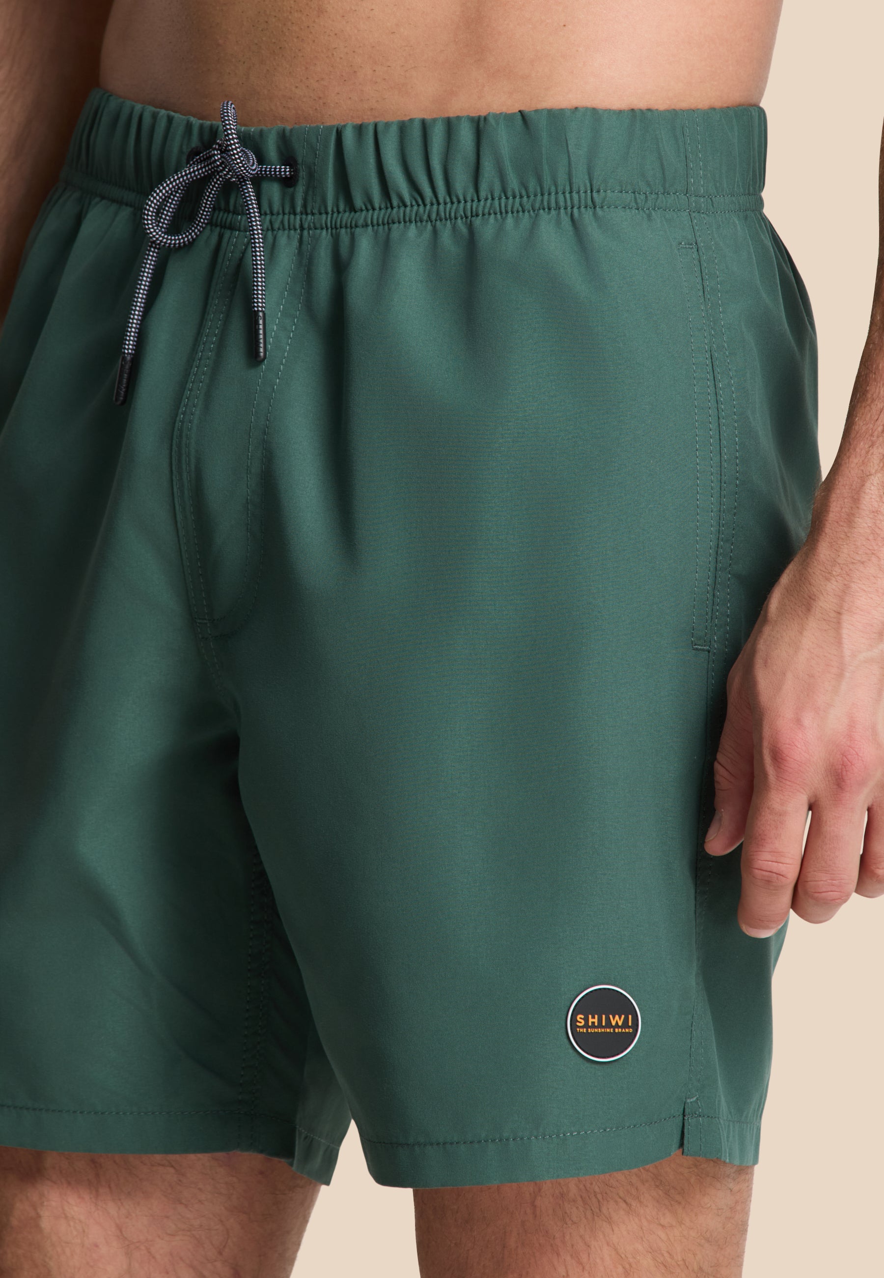 MIKE swim shorts | cilantro green - Shiwi