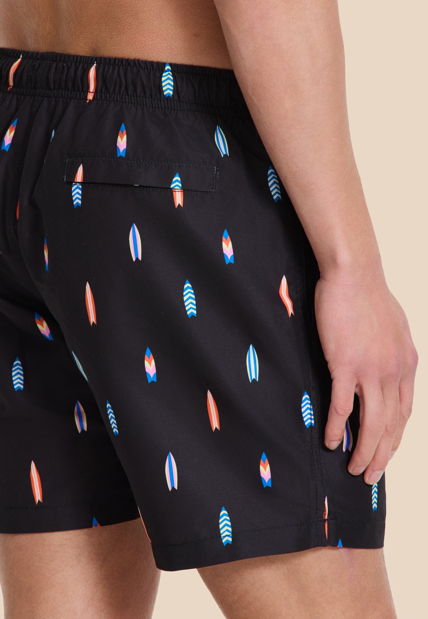MAC swim shorts surfboards | black