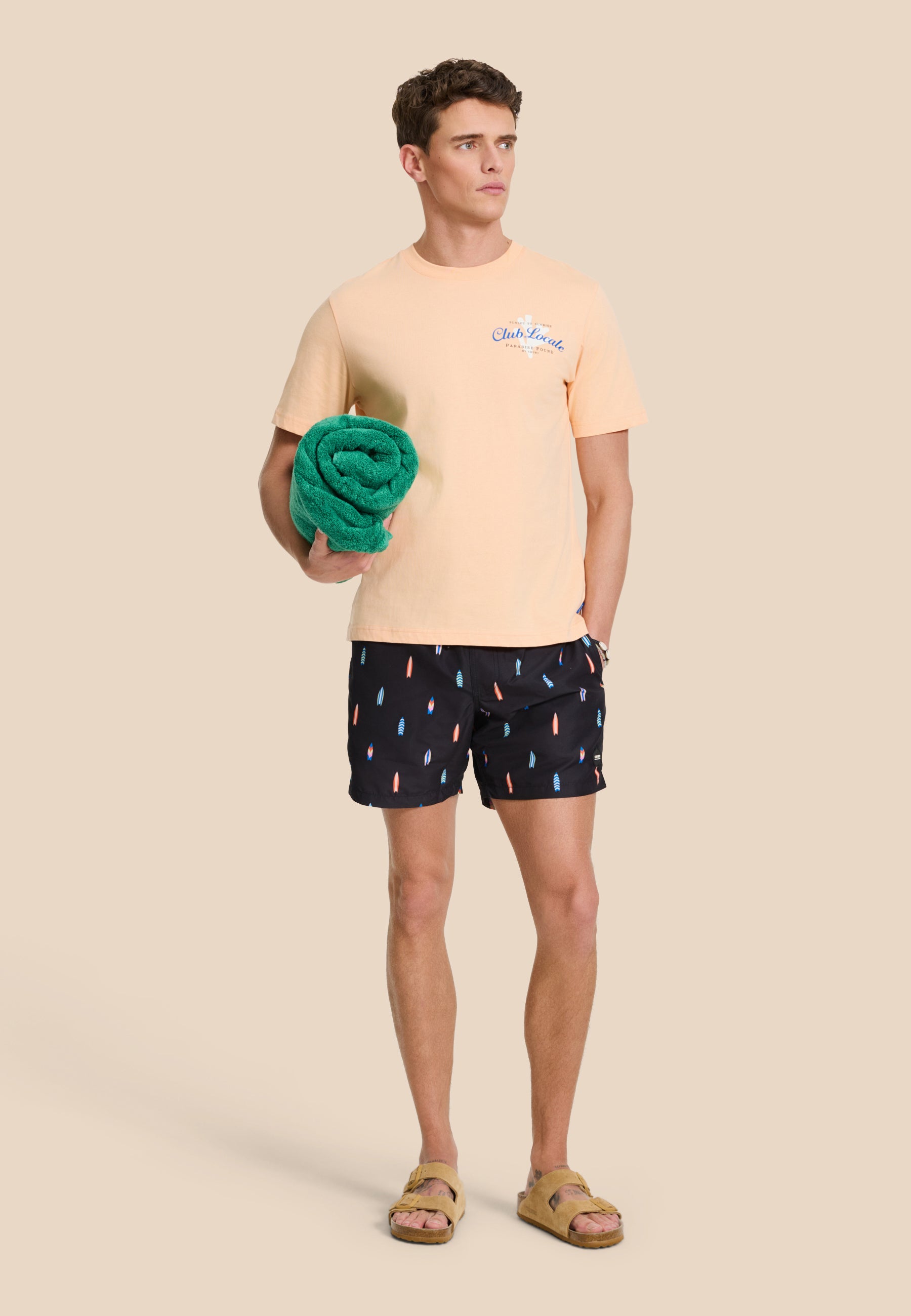 MAC swim shorts surfboards | black