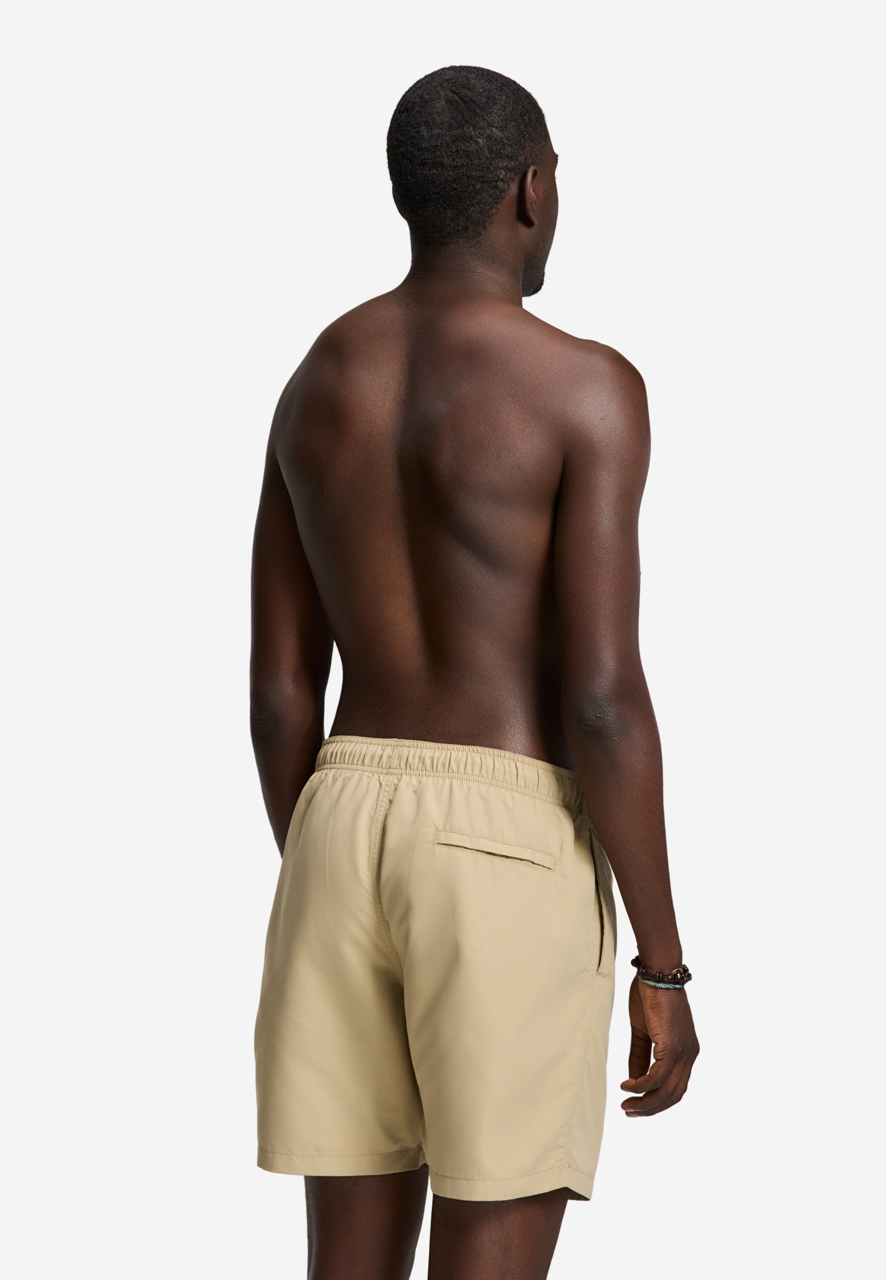 MIKE swim shorts solid | beige rock