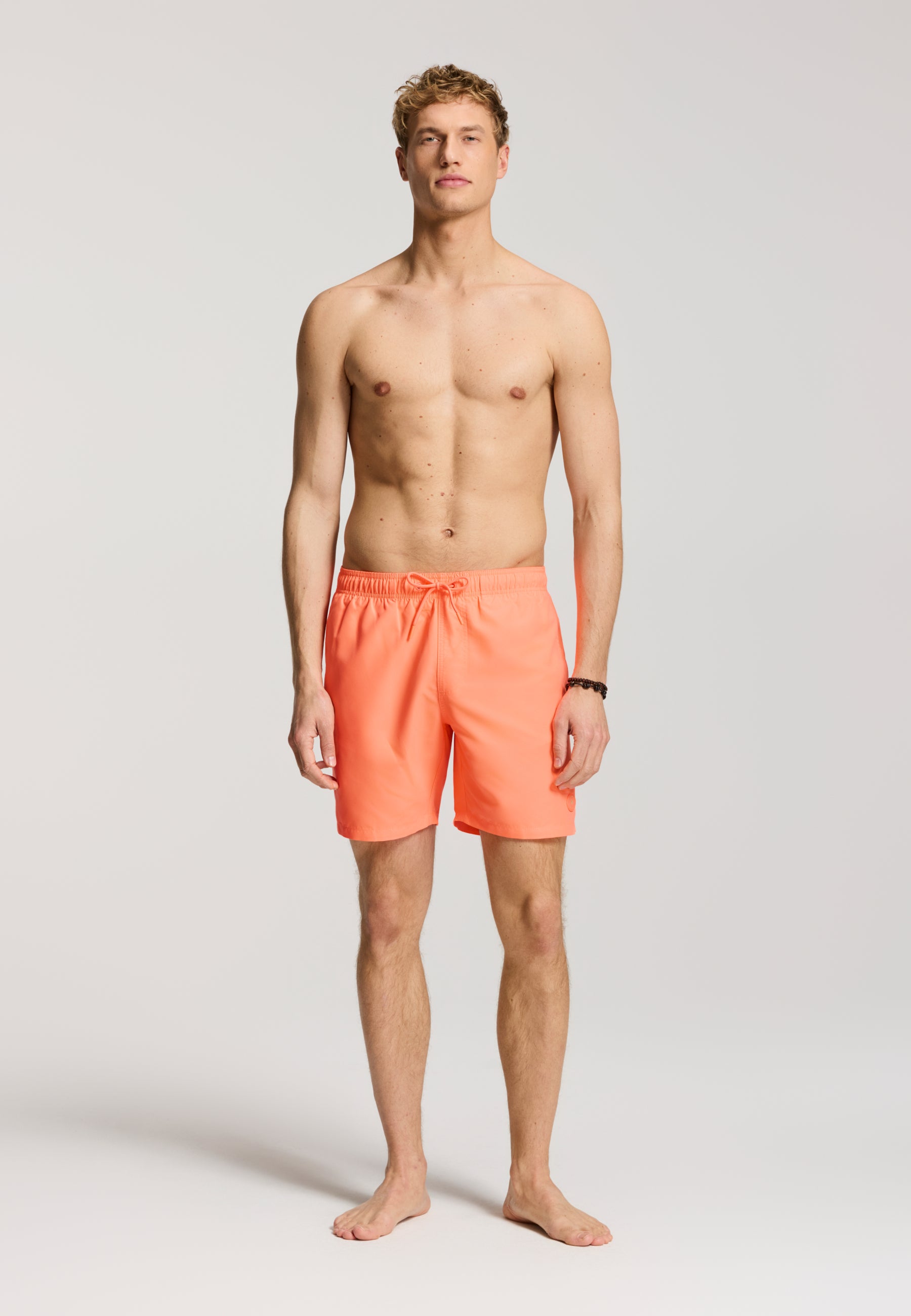 MIKE zwembroek effen | orange neon