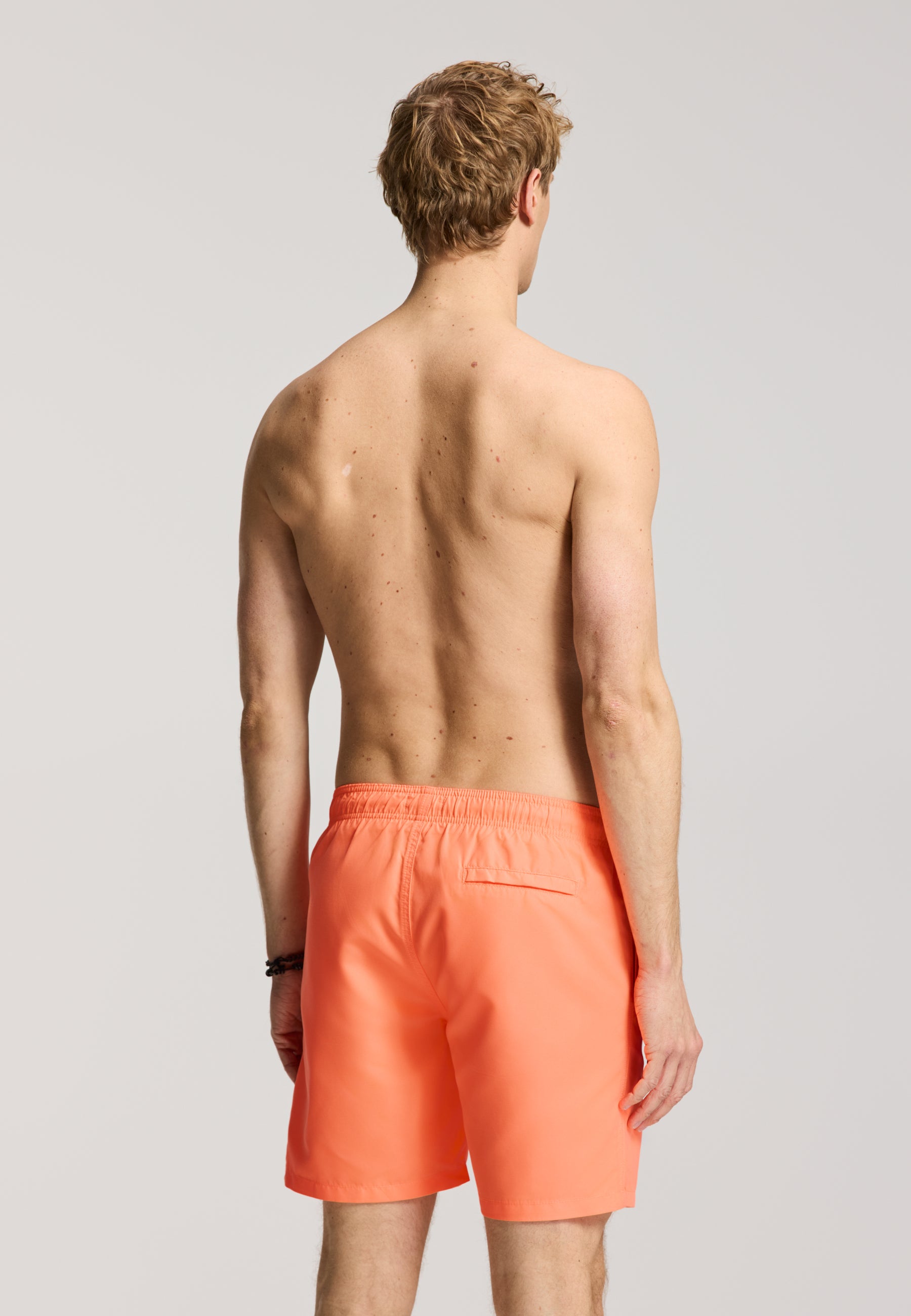 MIKE zwembroek effen | orange neon