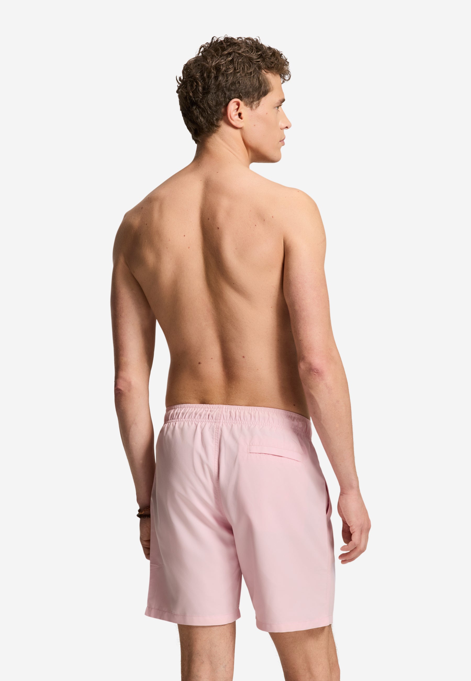 MIKE swim shorts solid | pink smoke