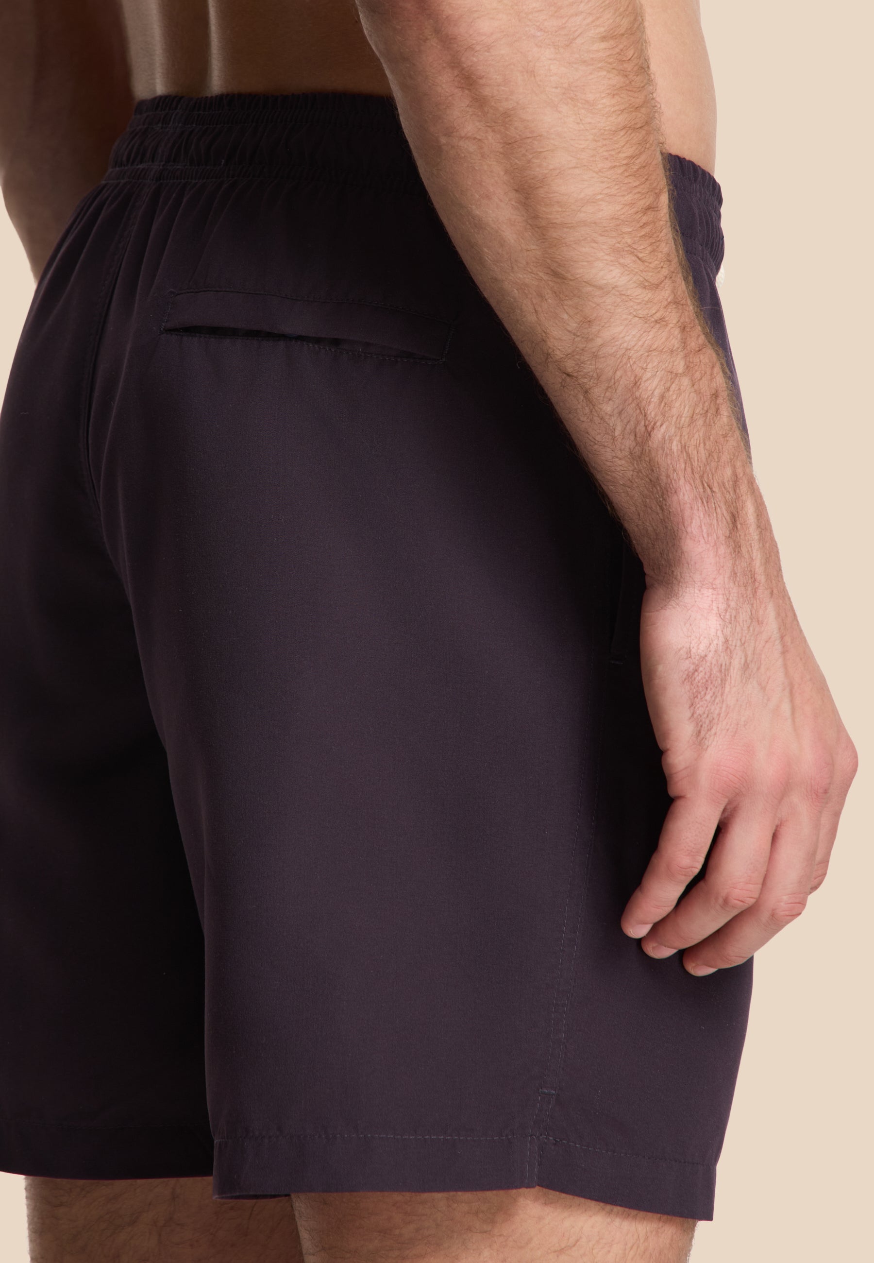 MIKE swim shorts solid | purple rock