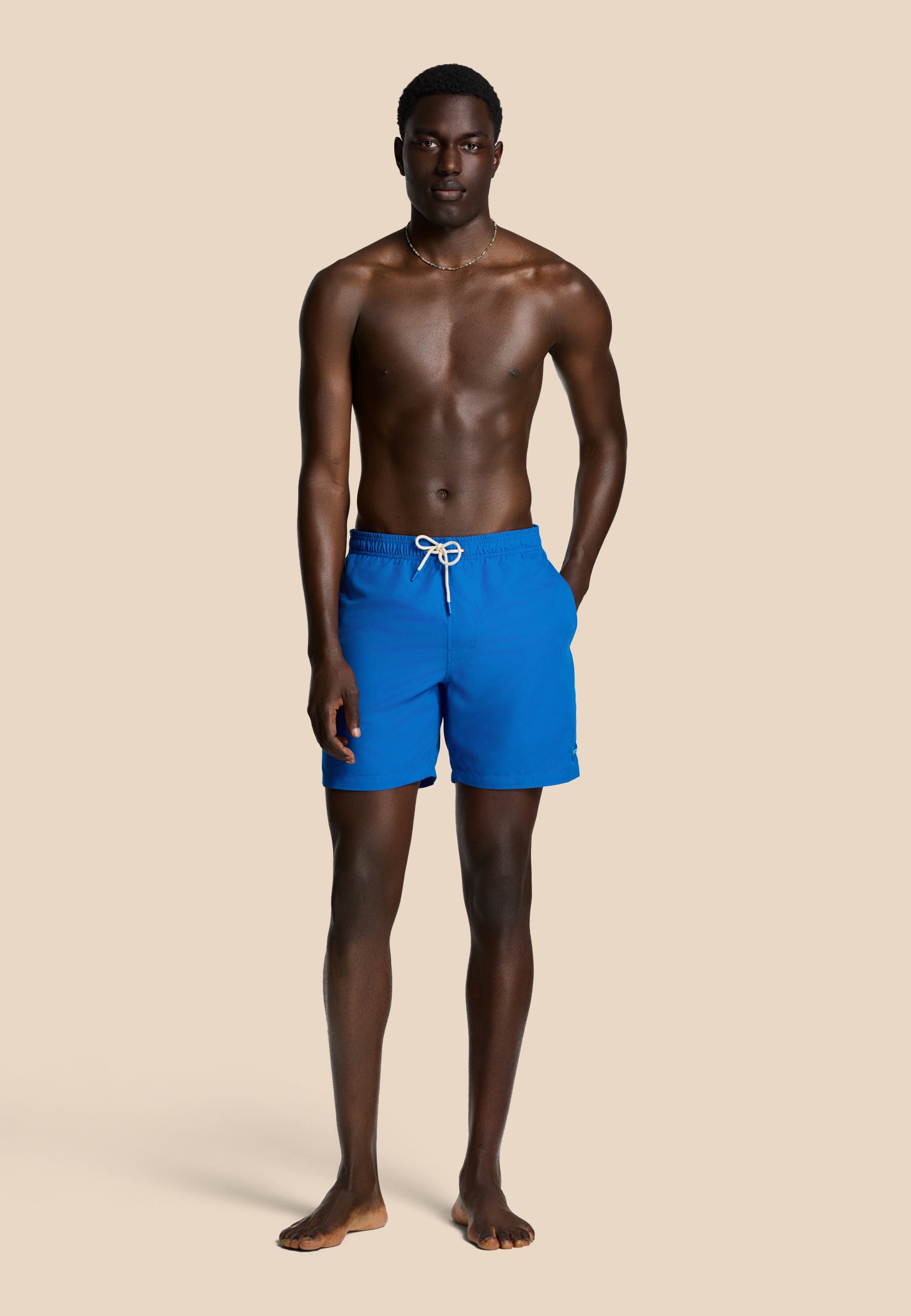 MIKE swim shorts solid | blue kobalt