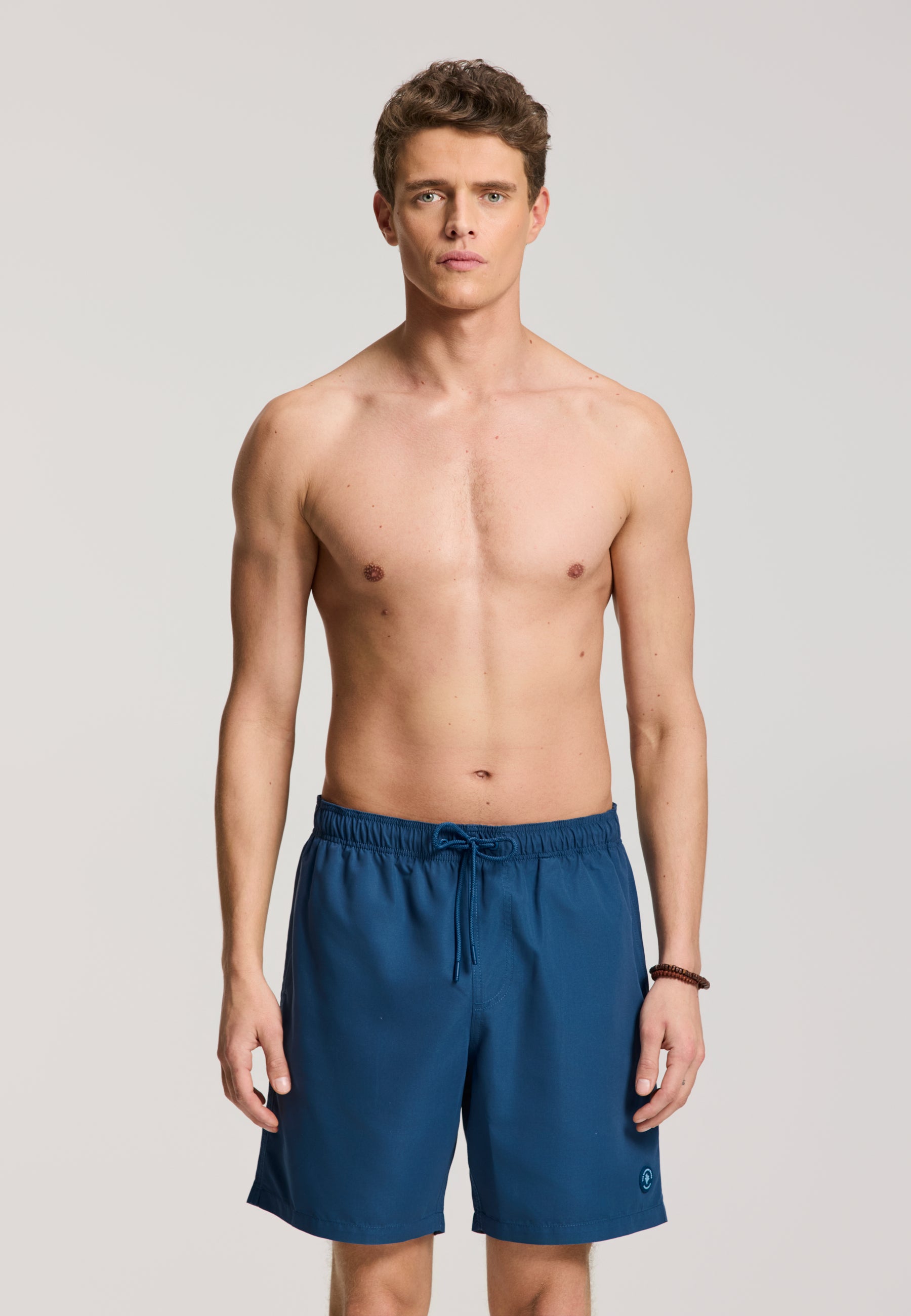 MIKE swim shorts solid | blue slate - Shiwi