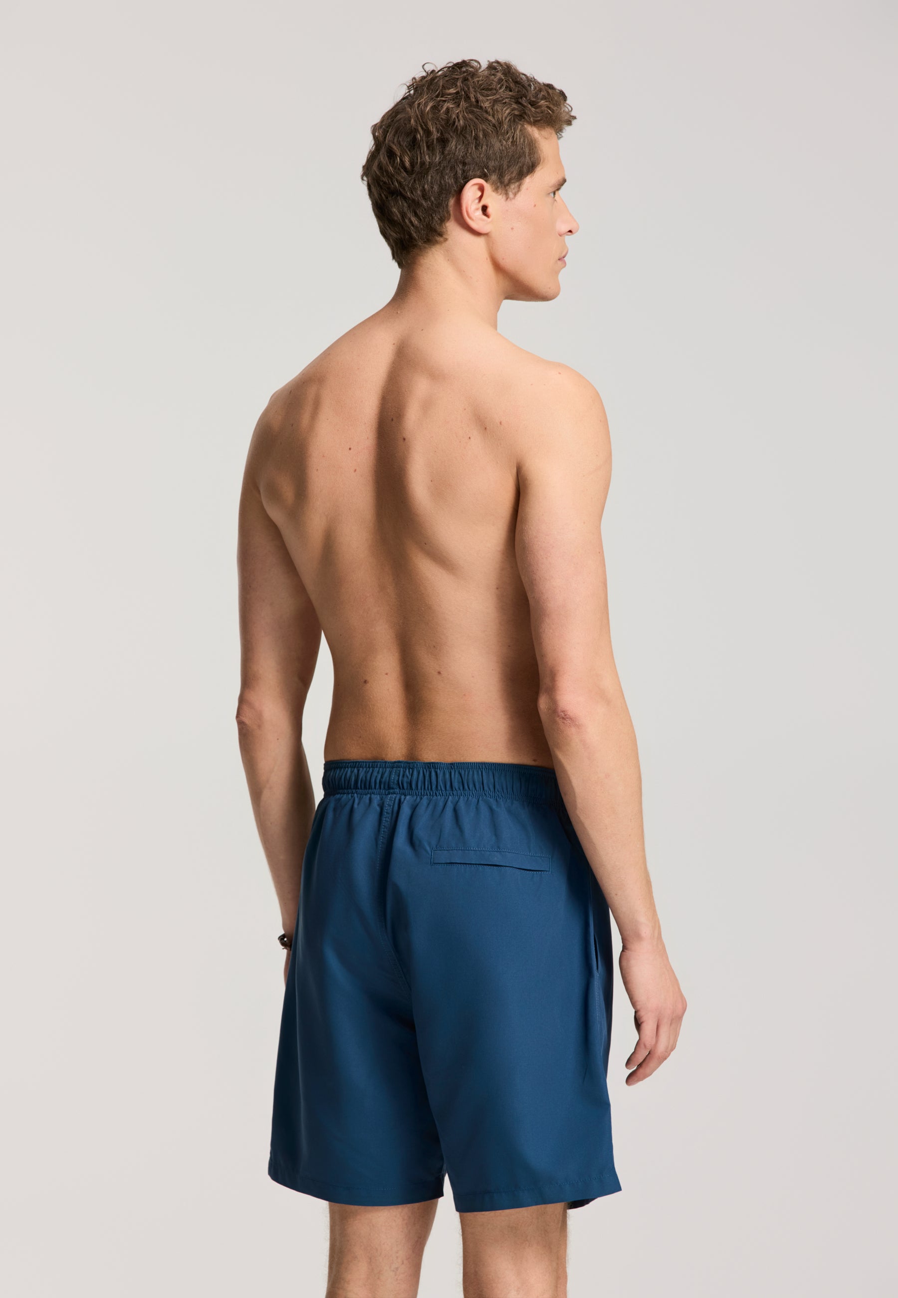 MIKE swim shorts solid | blue slate - Shiwi